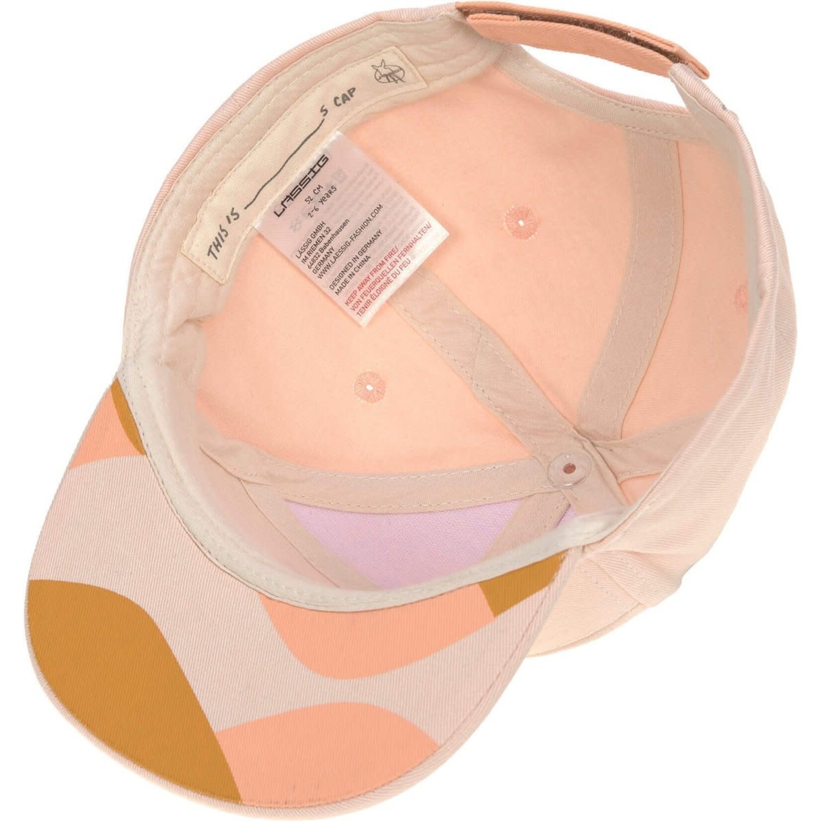 Lassig Lässig - Kids Skater Cap Sunny light pink