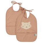 Trixie Trixie - Afwasbaar slabbetje 2-pack - Mrs. Cat