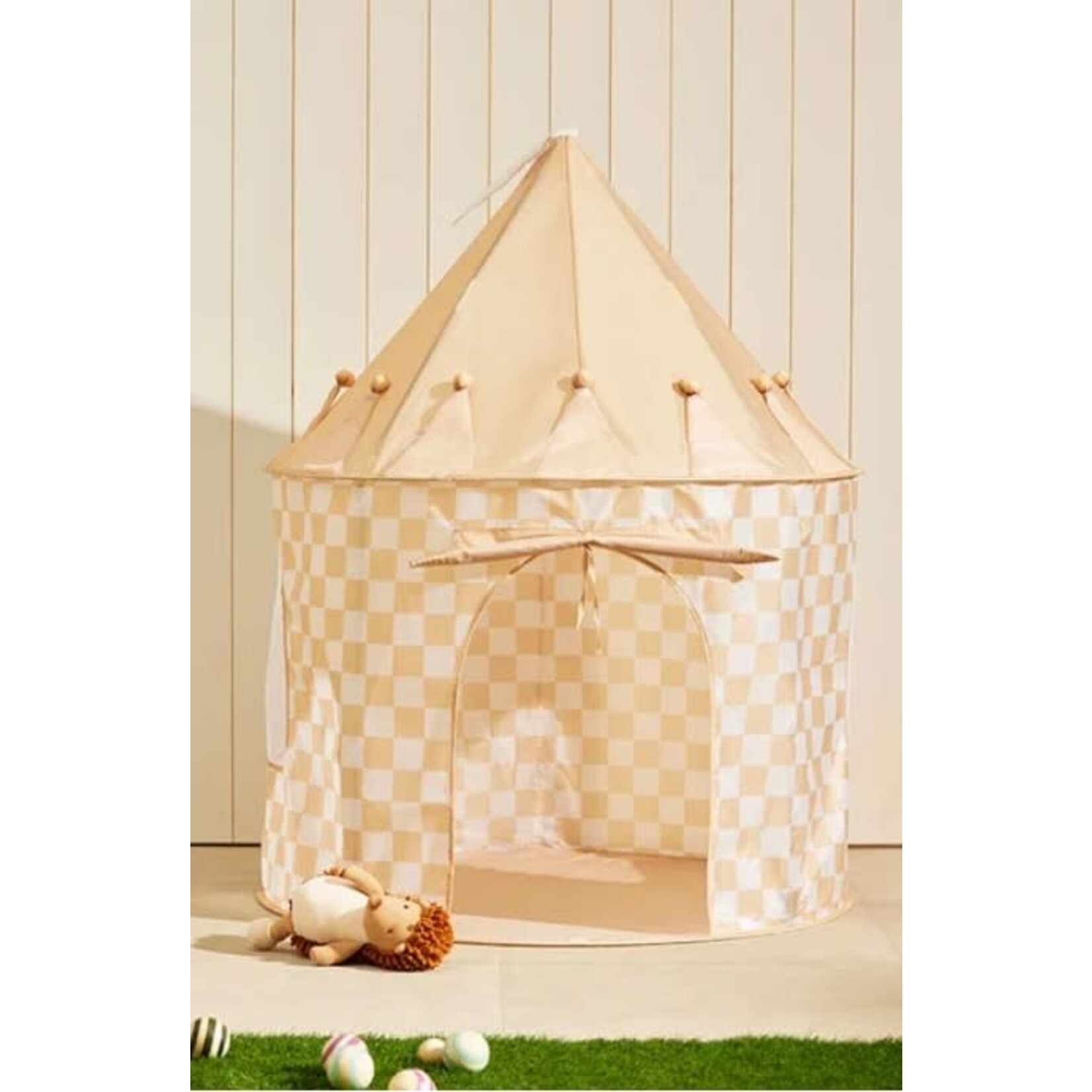 Kid's concept Kid's Concept - Speeltent Check Yellow