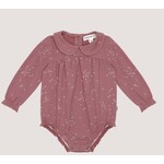 House of Jamie House of Jamie - Girls Rompersuit (LS): Hearts & Twinkles