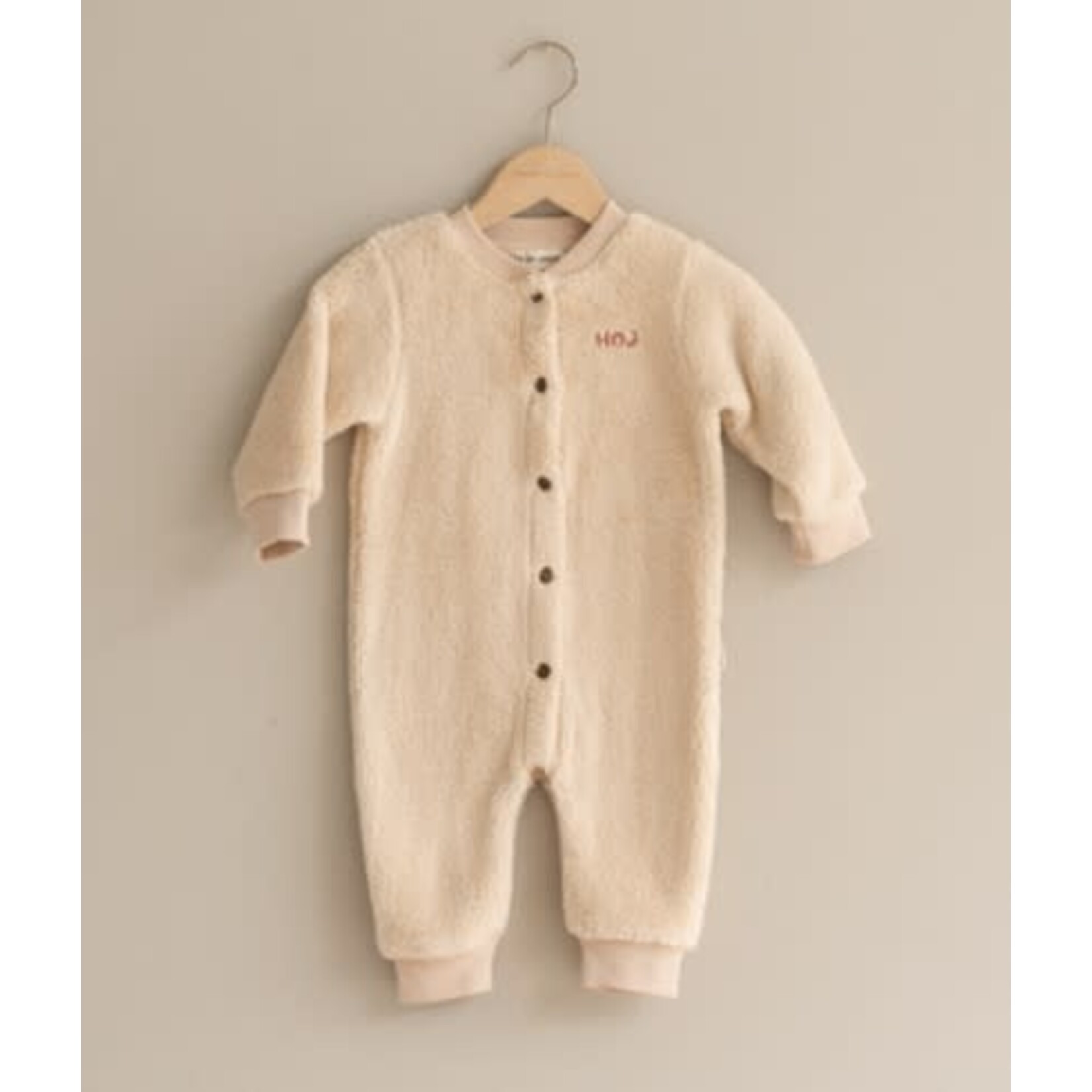 House of Jamie House of Jamie - Plush Jumpsuit: Oatmeal