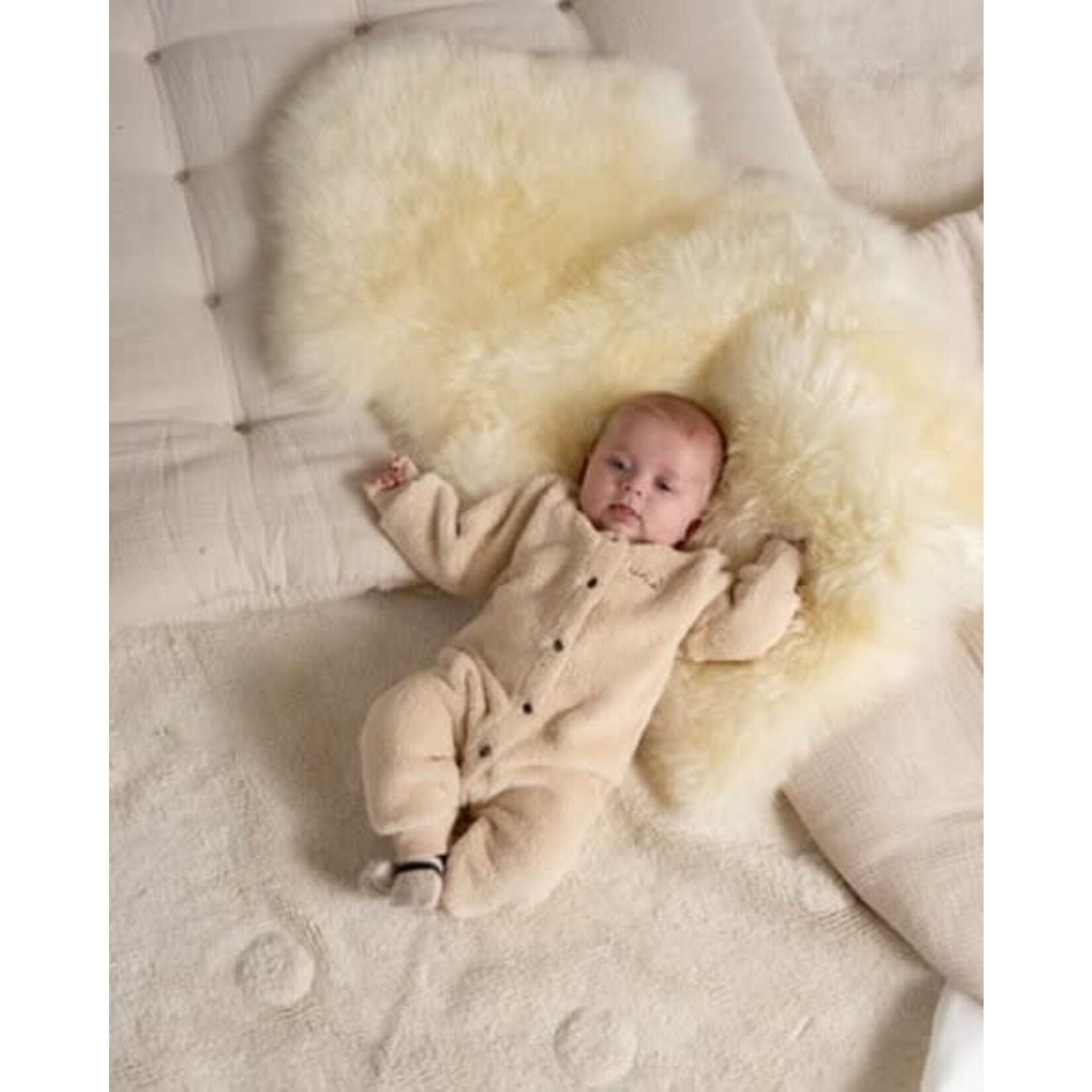 House of Jamie House of Jamie - Plush Jumpsuit: Oatmeal