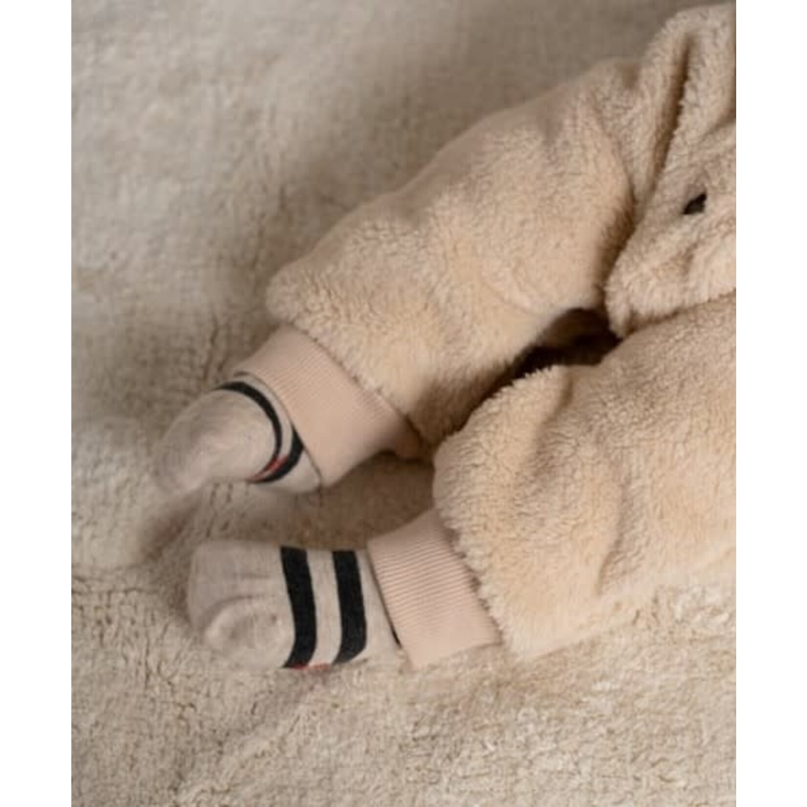 House of Jamie House of Jamie - Plush Jumpsuit: Oatmeal