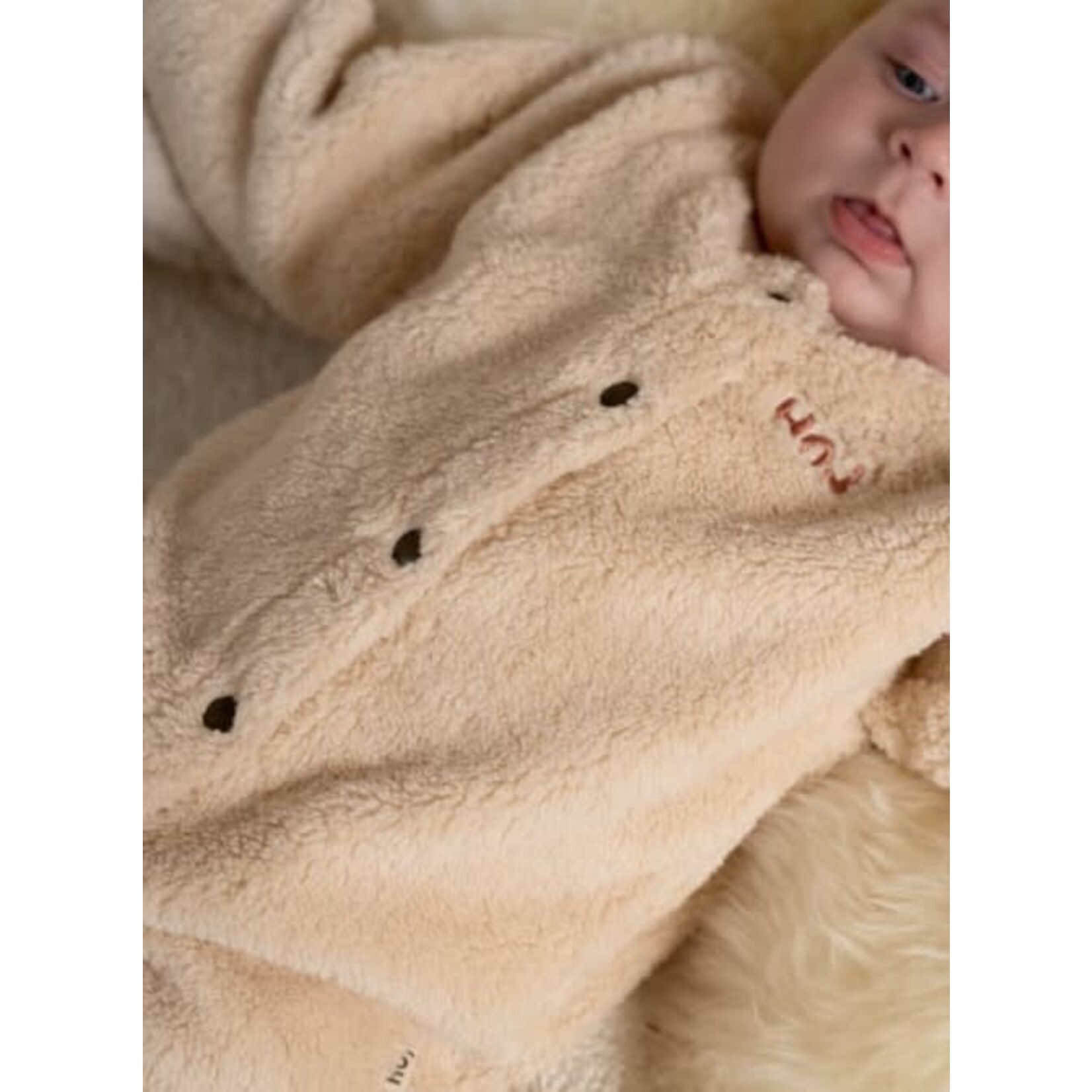 House of Jamie House of Jamie - Plush Jumpsuit: Oatmeal