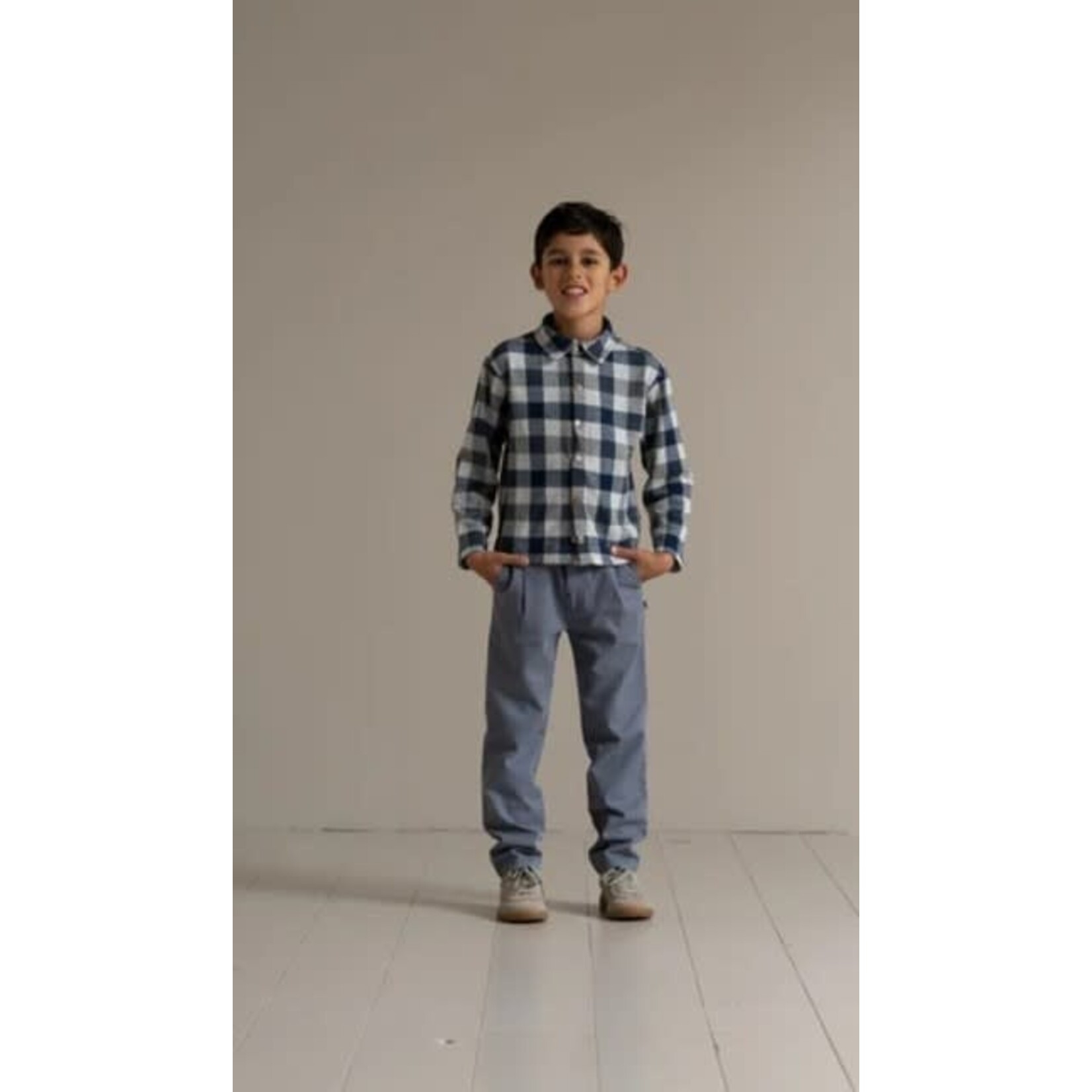 House of Jamie House of Jamie - Twill Chino: Chalk Blue