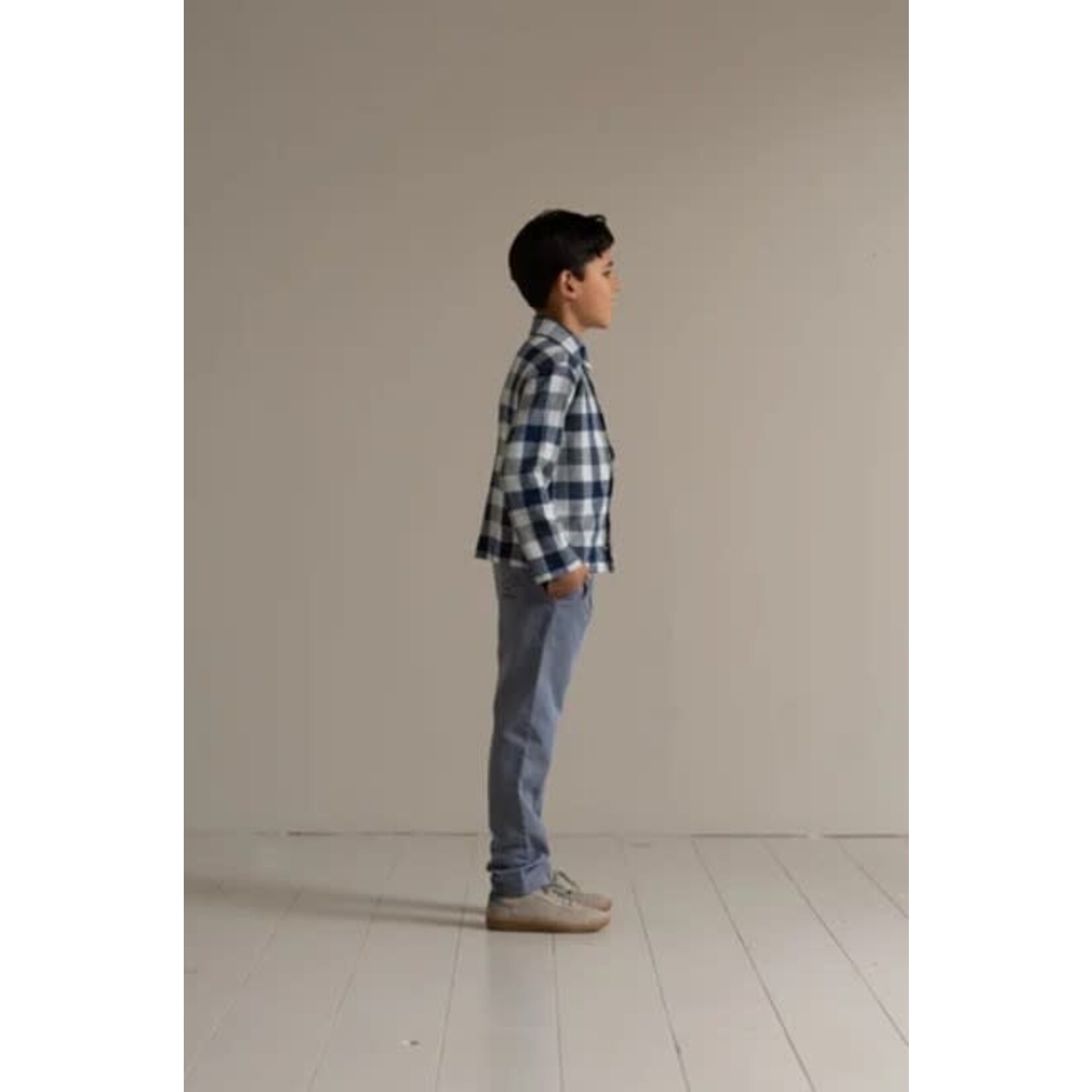 House of Jamie House of Jamie - Twill Chino: Chalk Blue
