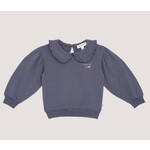 House of Jamie House of Jamie - Balloon Collar Sweater: Stardust Blue