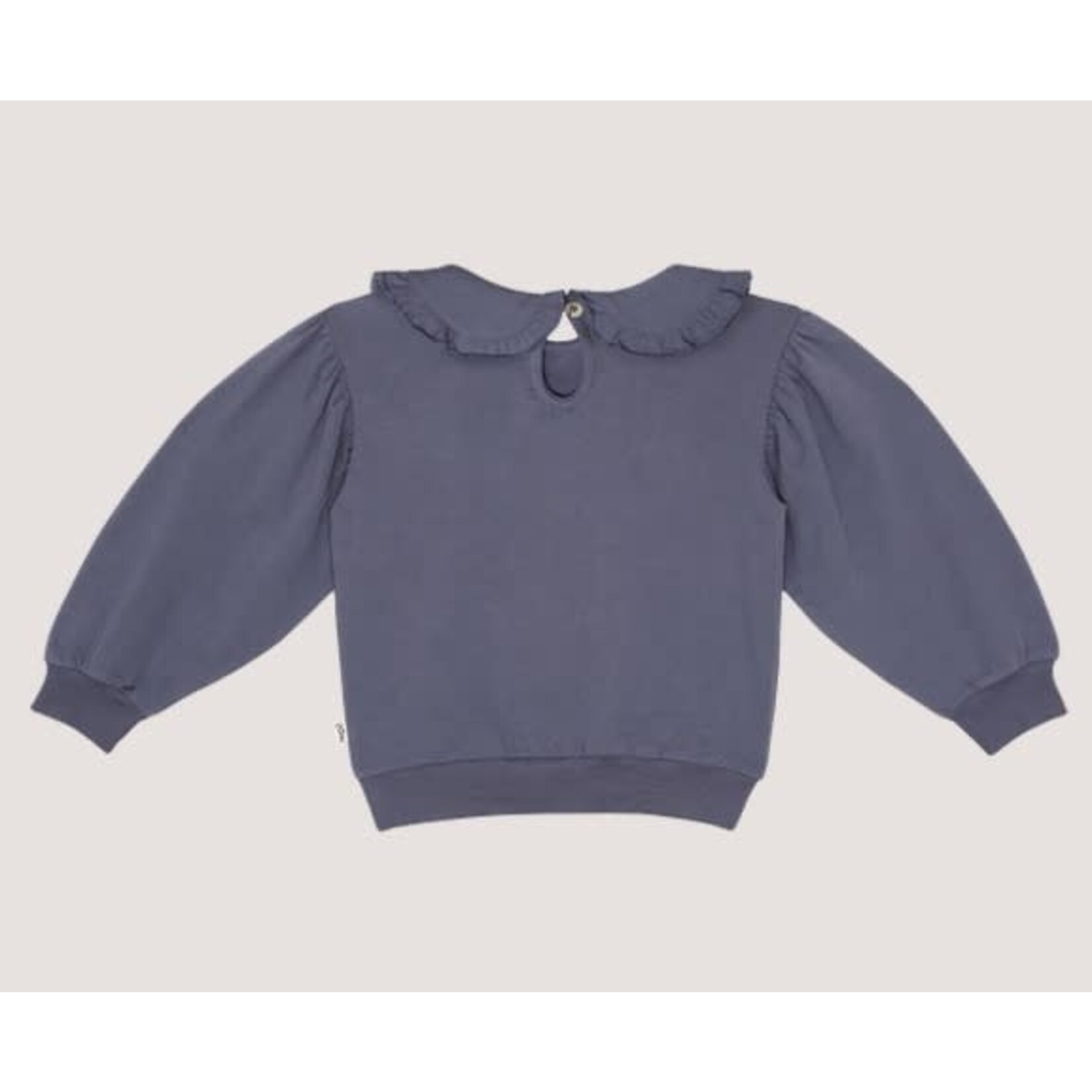 House of Jamie House of Jamie - Balloon Collar Sweater: Stardust Blue