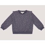 House of Jamie House of Jamie - Shoulder Sweater: Stardust Golden Floral