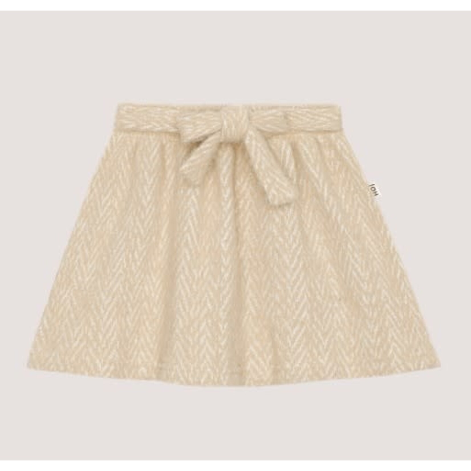 House of Jamie House of Jamie - Mini Bow Skirt: Classic Fishbone