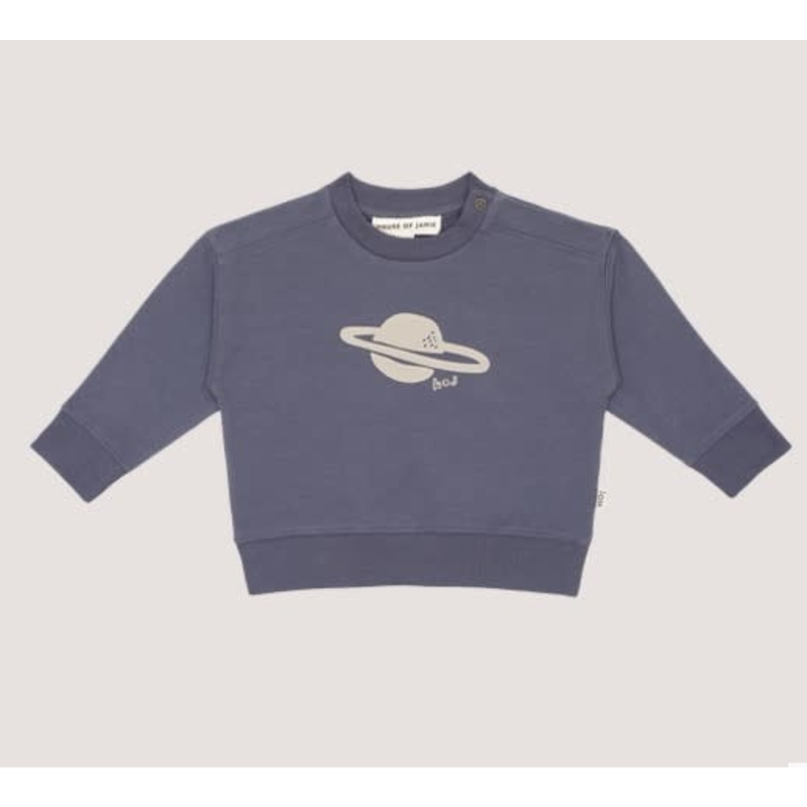 House of Jamie House of Jamie - Baby Boys Sweater: Stardust Blue