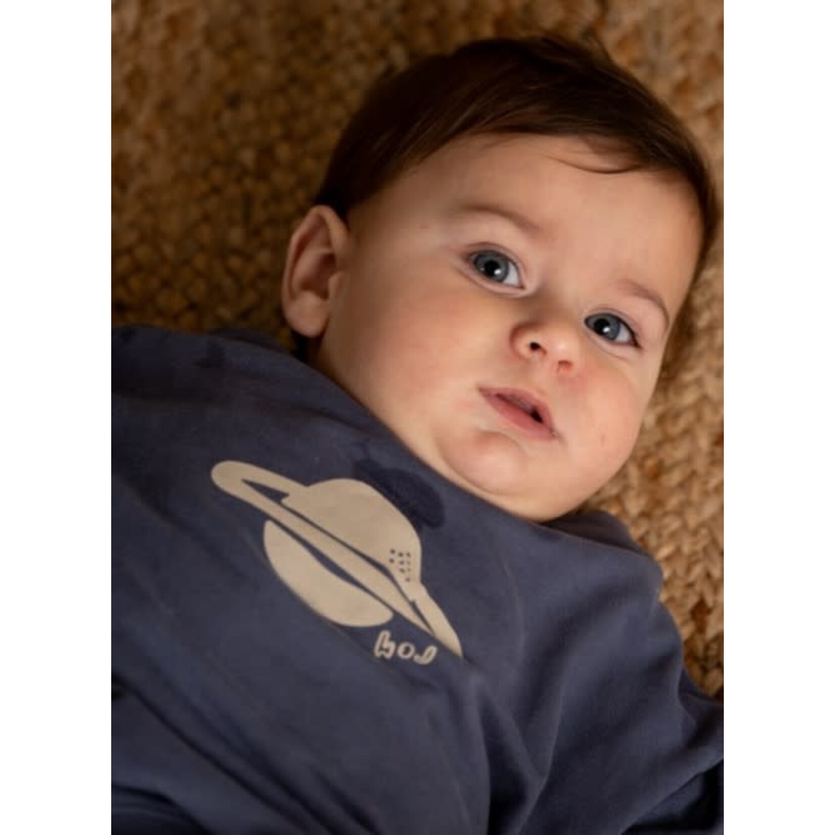 House of Jamie House of Jamie - Baby Boys Sweater: Stardust Blue