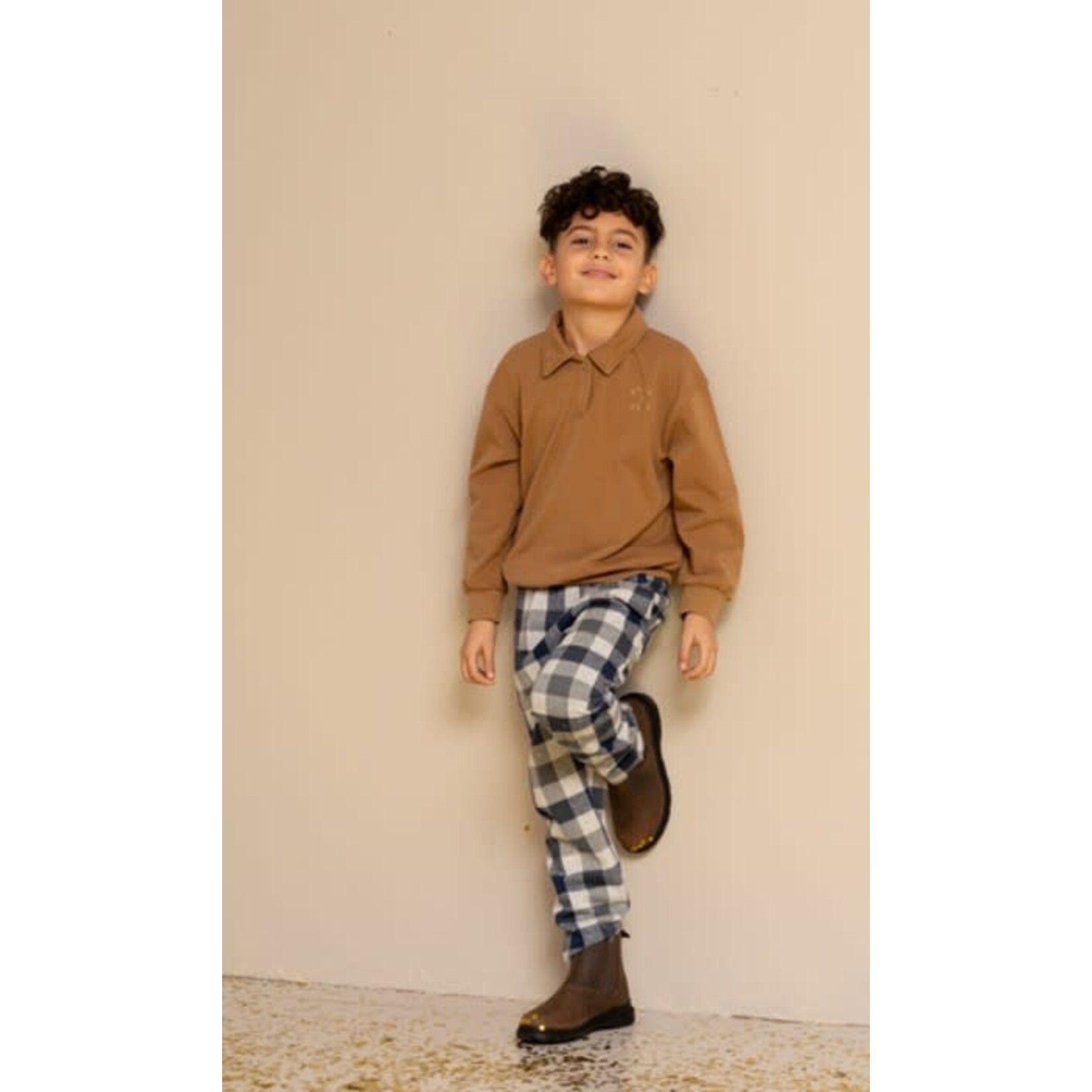House of Jamie House of Jamie - Polo Sweatshirt: Hazel