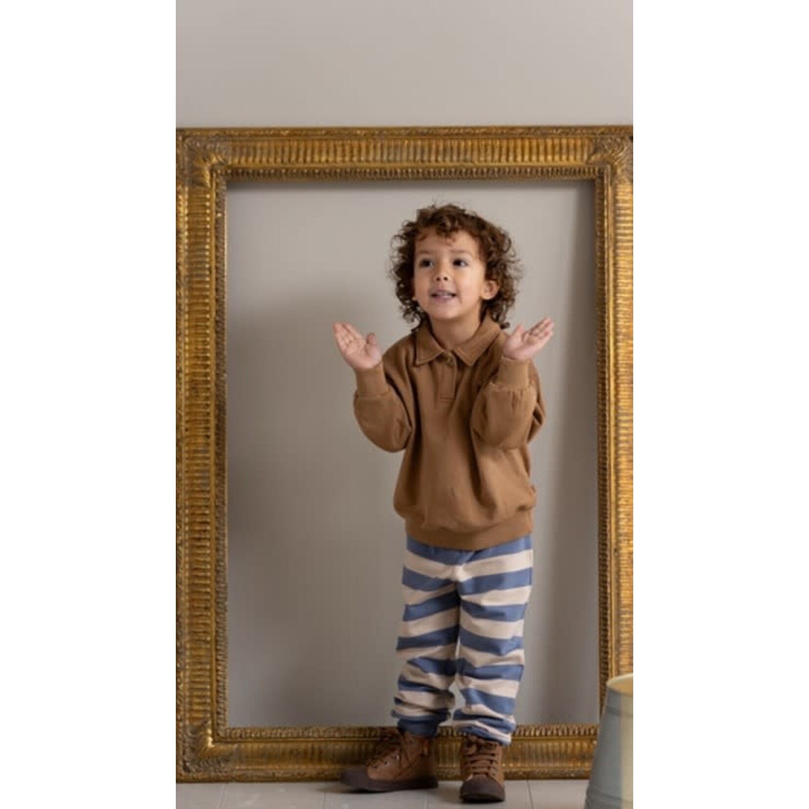 House of Jamie House of Jamie - Polo Sweatshirt: Hazel