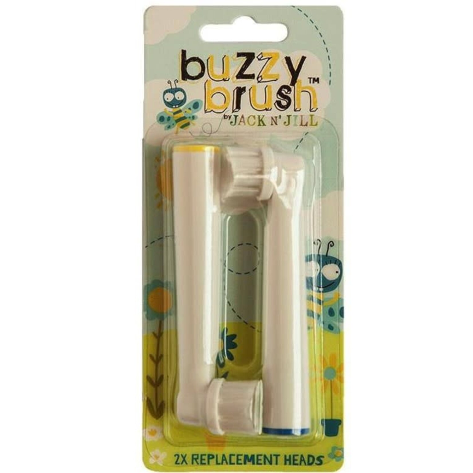 Jack N' Jill Jack N' Jill Replacement 2 Pack Brushes Buzzy Brush