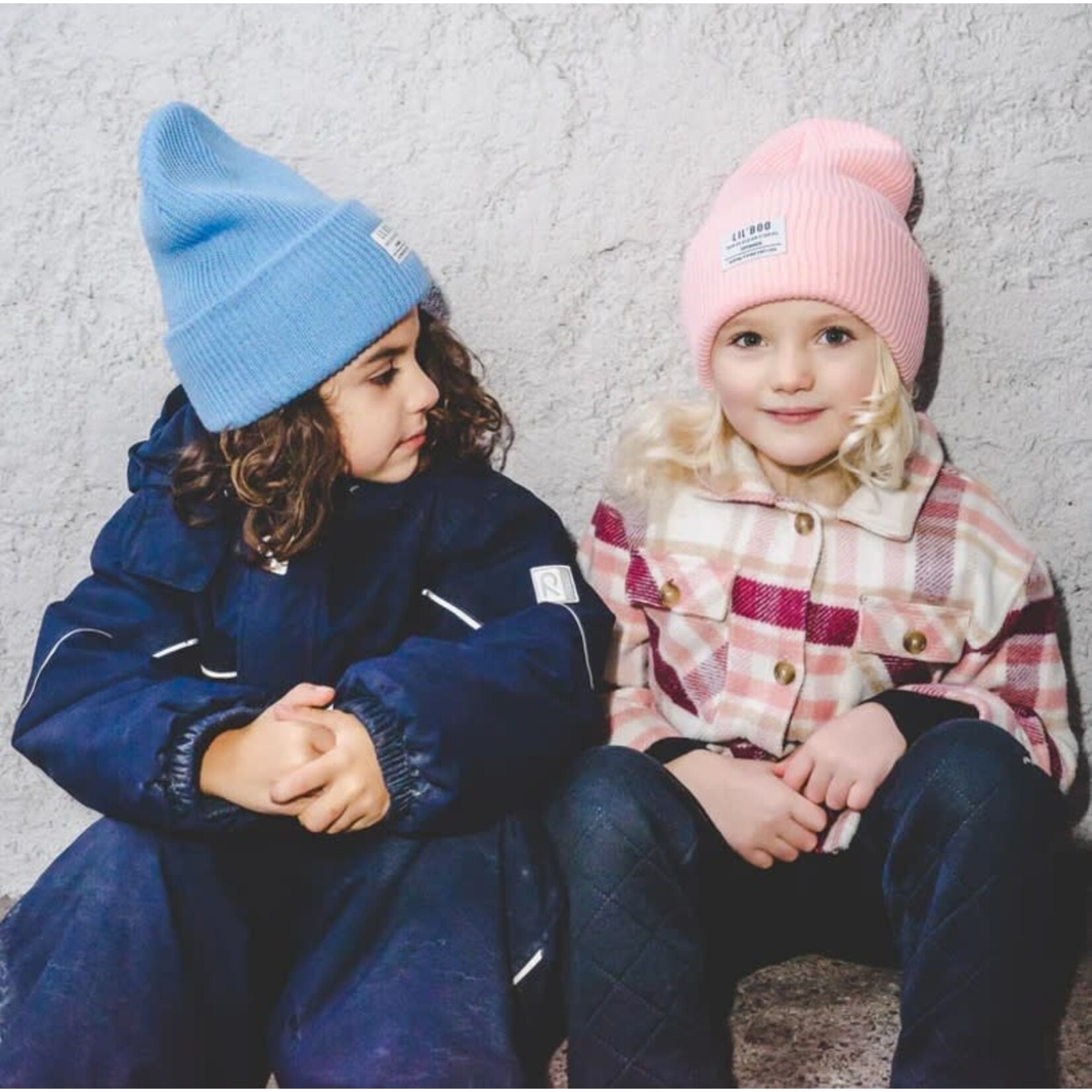 Lil' Boo Lil’ Boo Hygge Beanie (Toddler) - Light Blue
