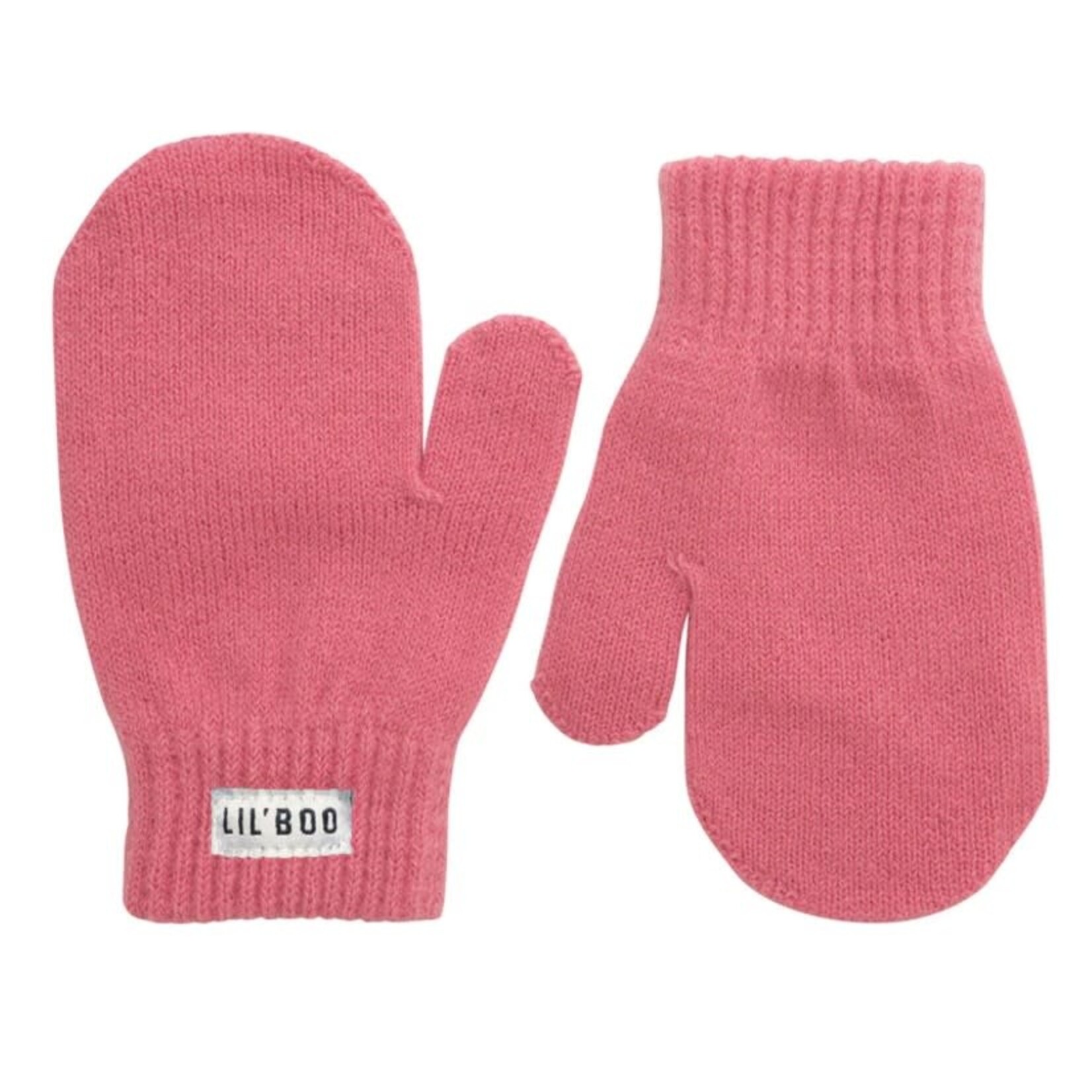 Lil' Boo Lil' Boo Hygge Mittens (Toddler) - Pink
