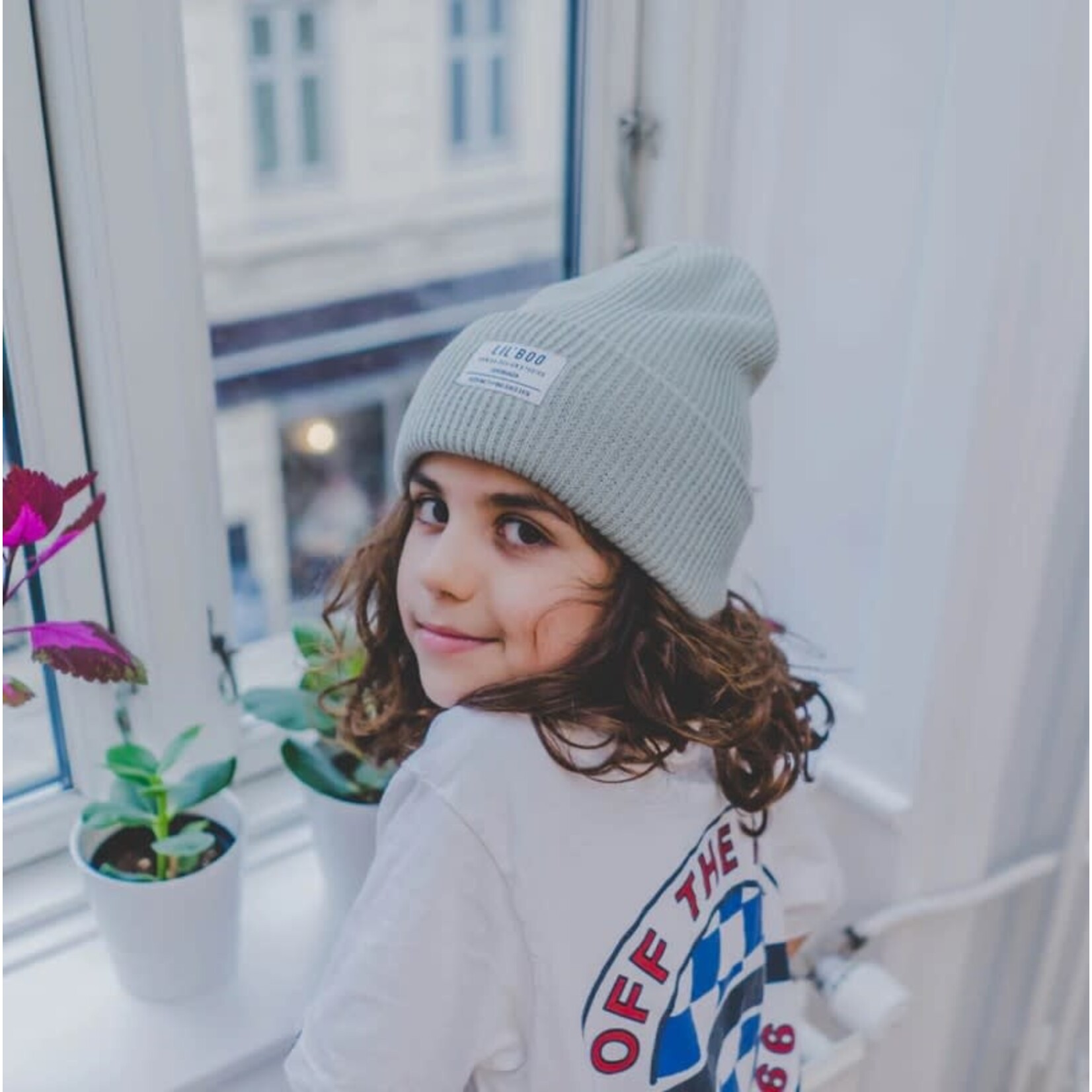 Lil' Boo Lil’ Boo Hygge Beanie (Toddler) - Ocean Green