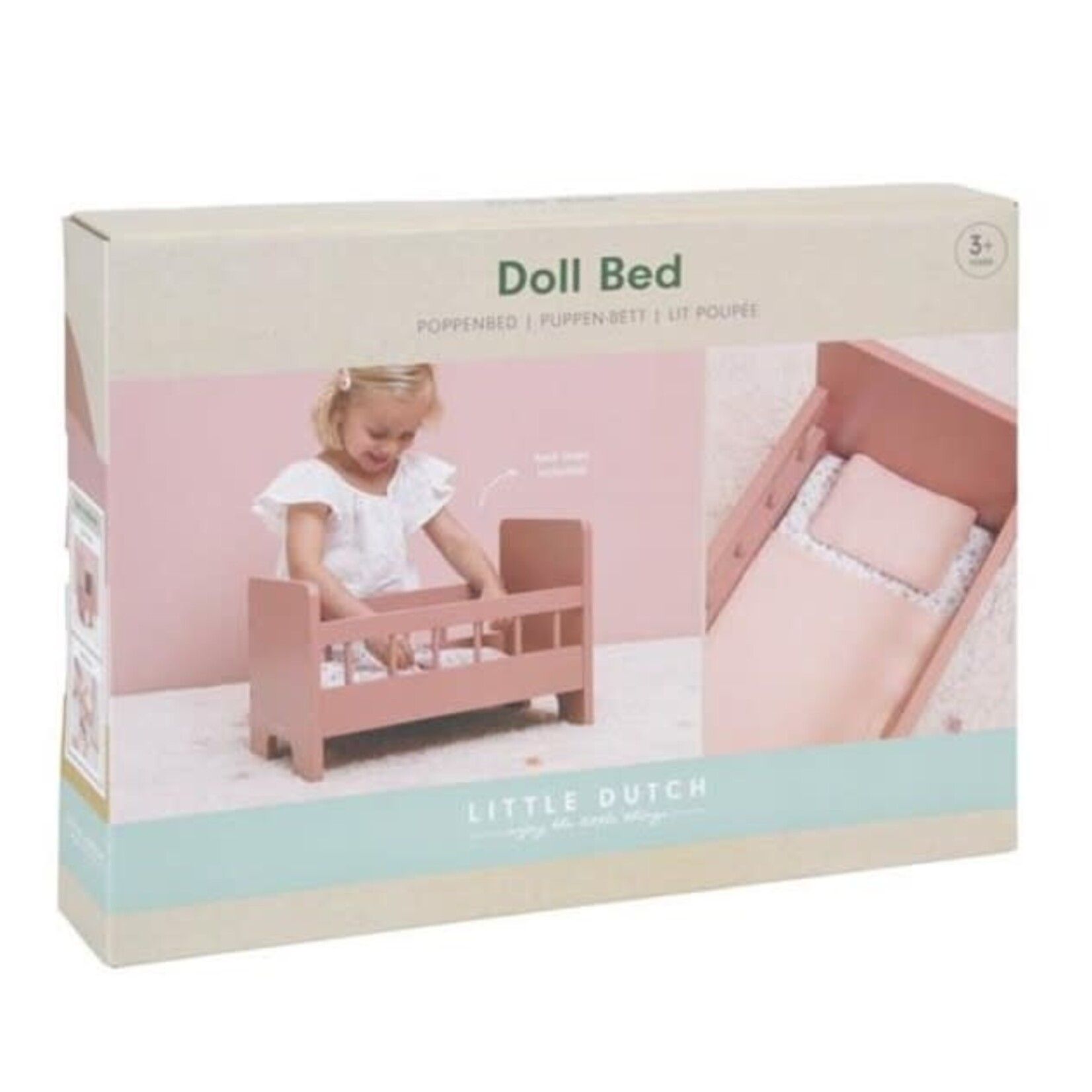 Little Dutch Toys Little Dutch Toys - Poppenbed FSC incl. textiel