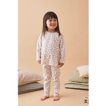 Noukie's Noukie's - Corduroy fluwelen ecru pyjama