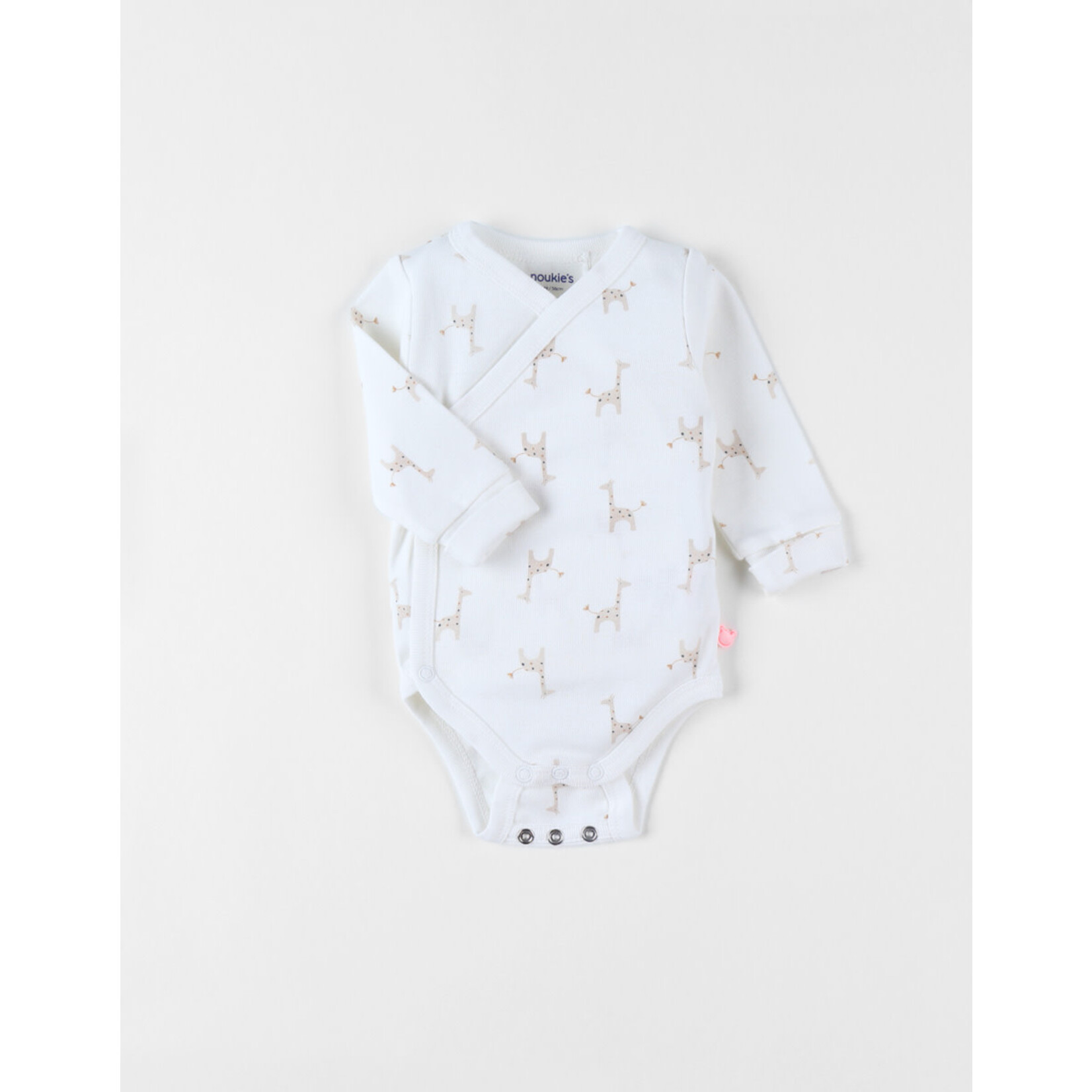 Noukie's Noukie's - Evolutieve romper met giraffenmotief, jersey