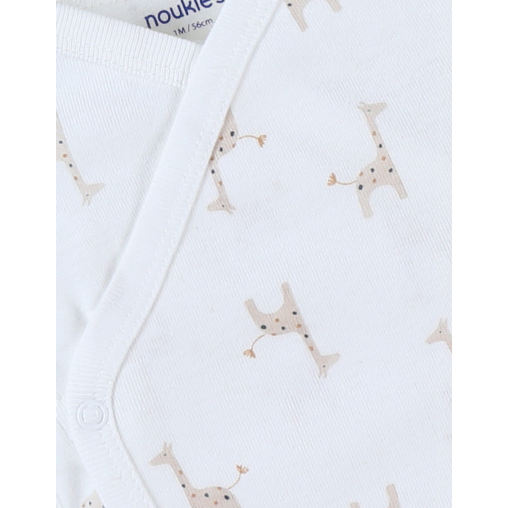 Noukie's Noukie's - Evolutieve romper met giraffenmotief, jersey