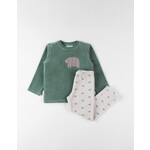 Noukie's Noukie's - Corduroy fluwelen pyjama, beer 4Y