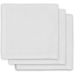 Jollein Jollein - Monddoekje Bamboe Wit (3pack)