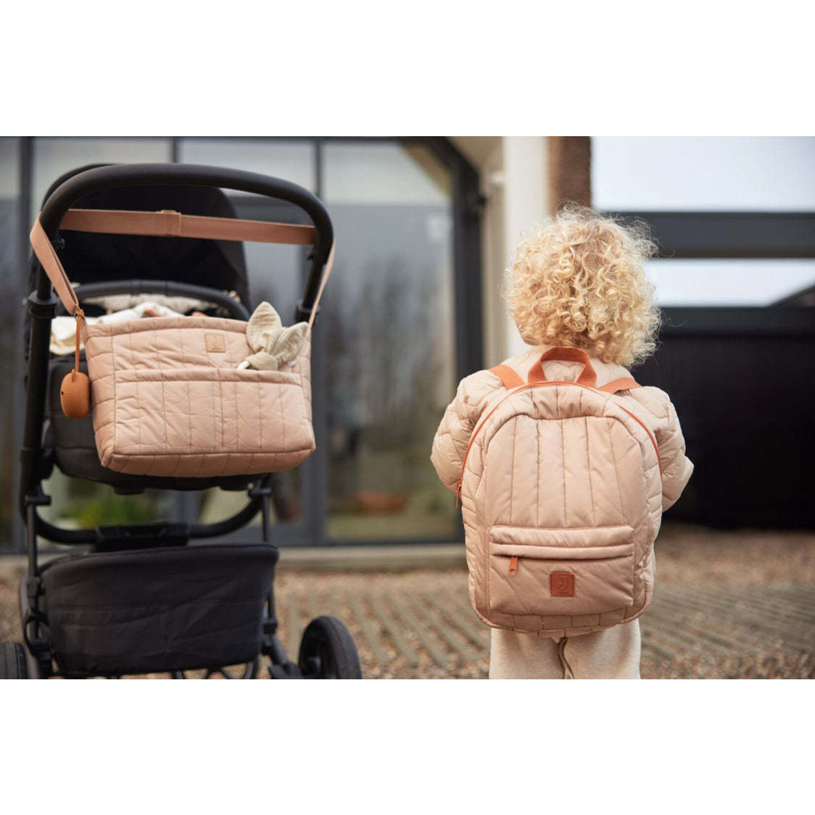 Jollein Jollein - Kinderwagen/Buggy Organizer Puffed Biscuit