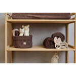 Jollein Jollein - Deken Wieg 75x100cm Spring Knit Chestnut