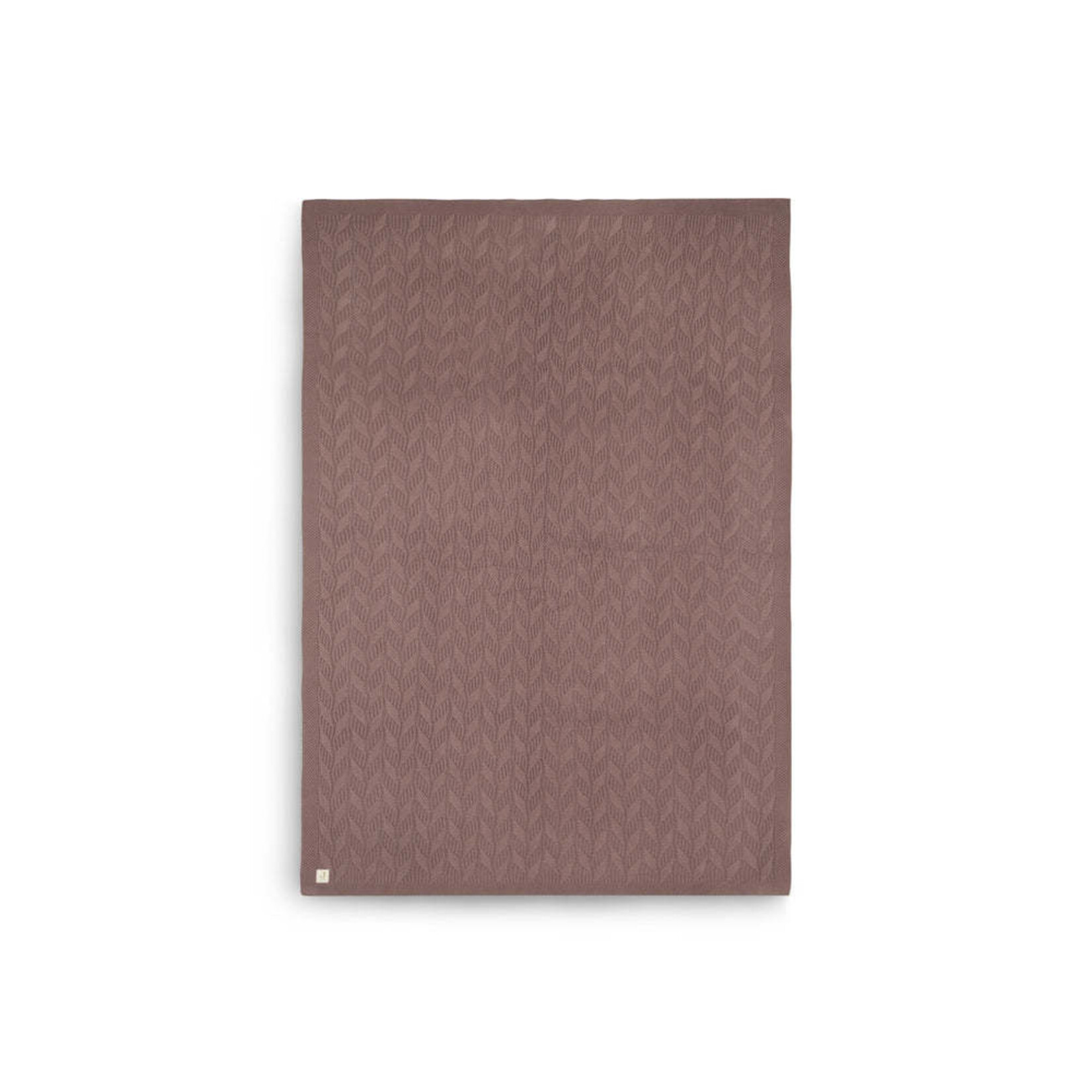 Jollein Jollein - Deken Wieg 75x100cm Spring Knit Chestnut