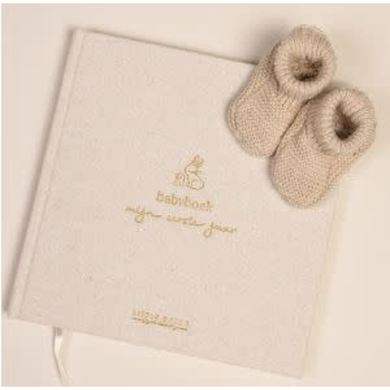 Little Dutch Little Dutch - Baby boek "Mijn eerste jaar" - Baby Bunny