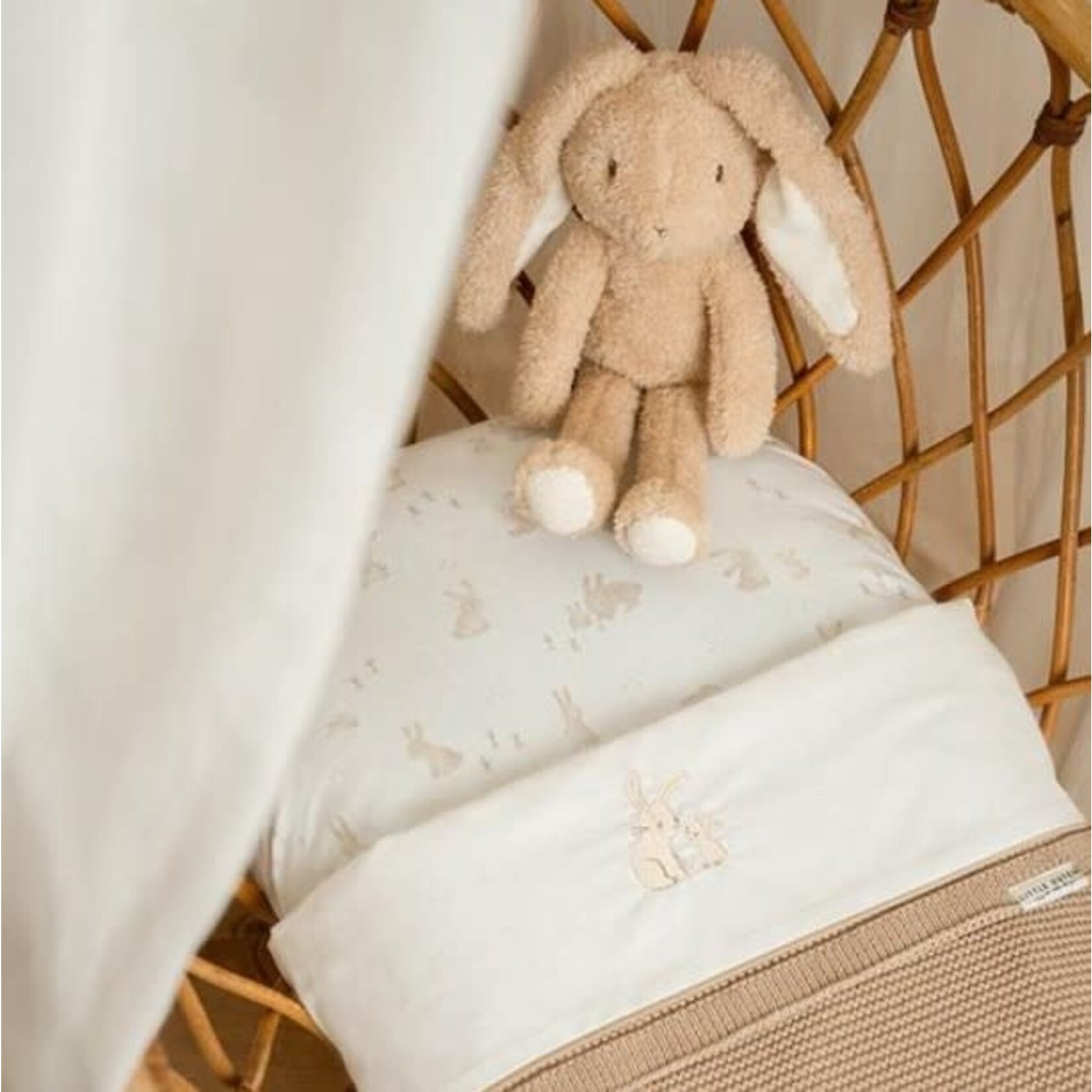 Little Dutch Little Dutch - Klamboe hydrofiel Soft White - 250x54cm