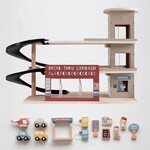 Little Dutch Toys Little Dutch Toys - Treinbaan uitbreiding - Garage FSC