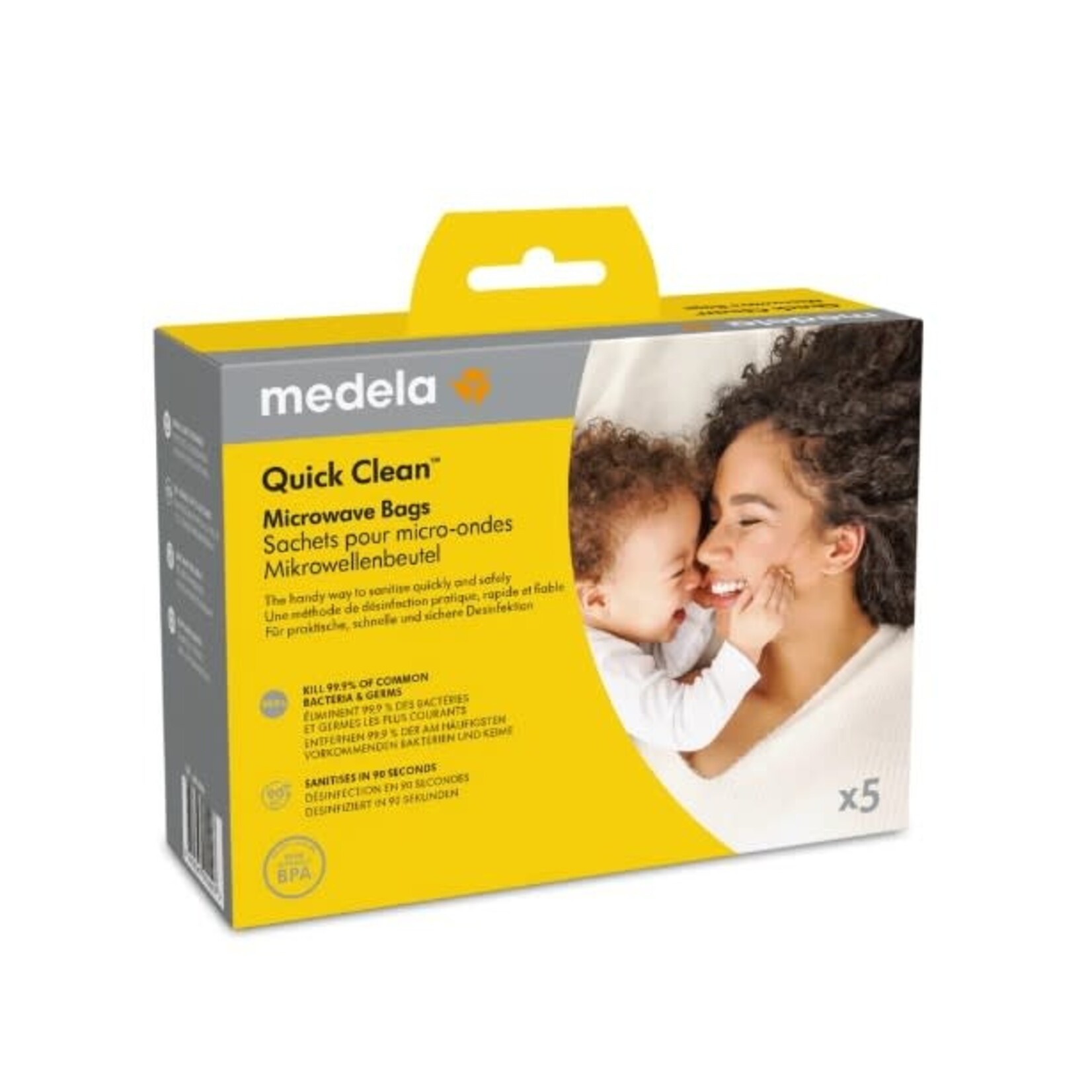 Medela Medela - QuickClean Magnetronzakken (verpakt per 5 stuks)