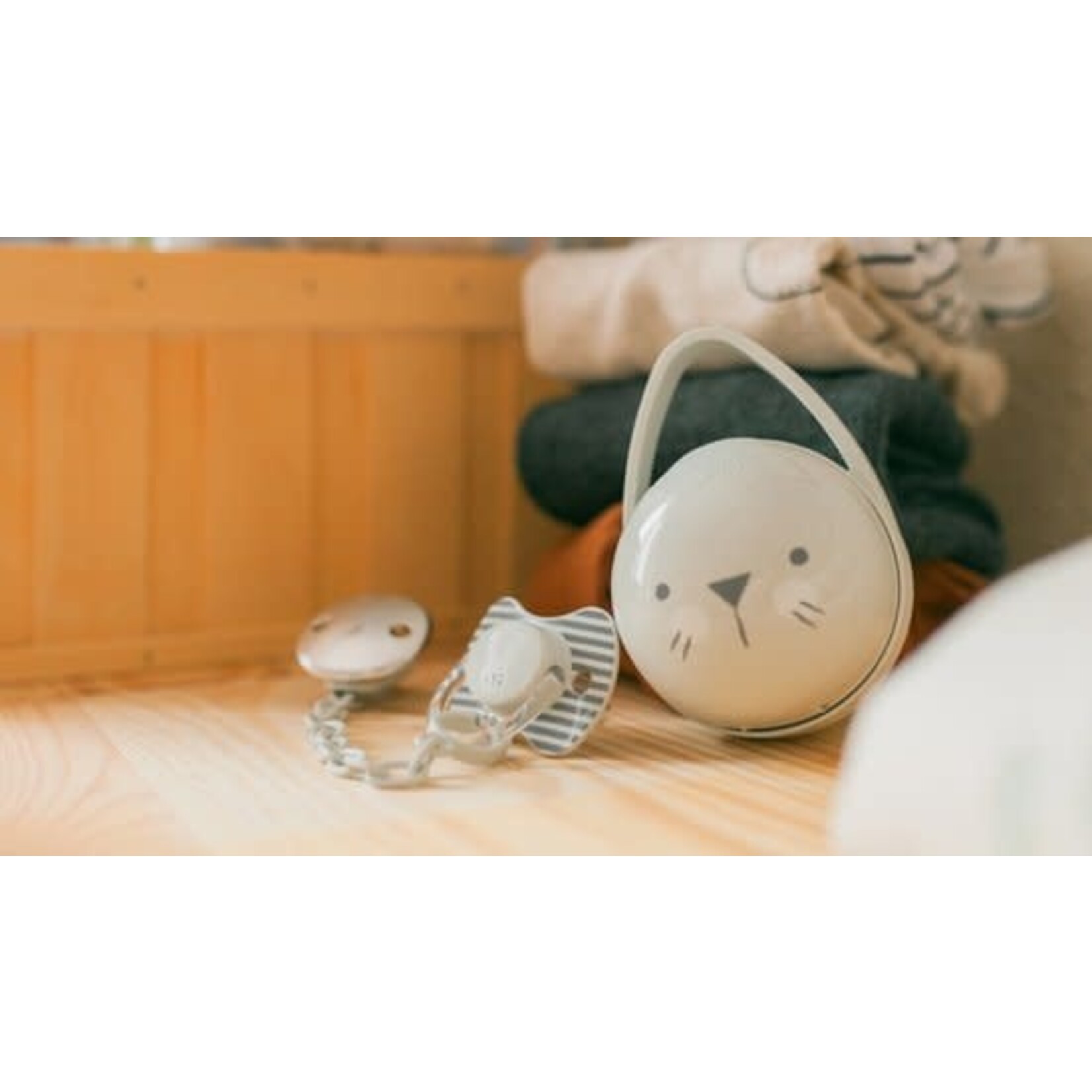 Suavinex SX - HYGGE - Duo Soother Holder - Grey
