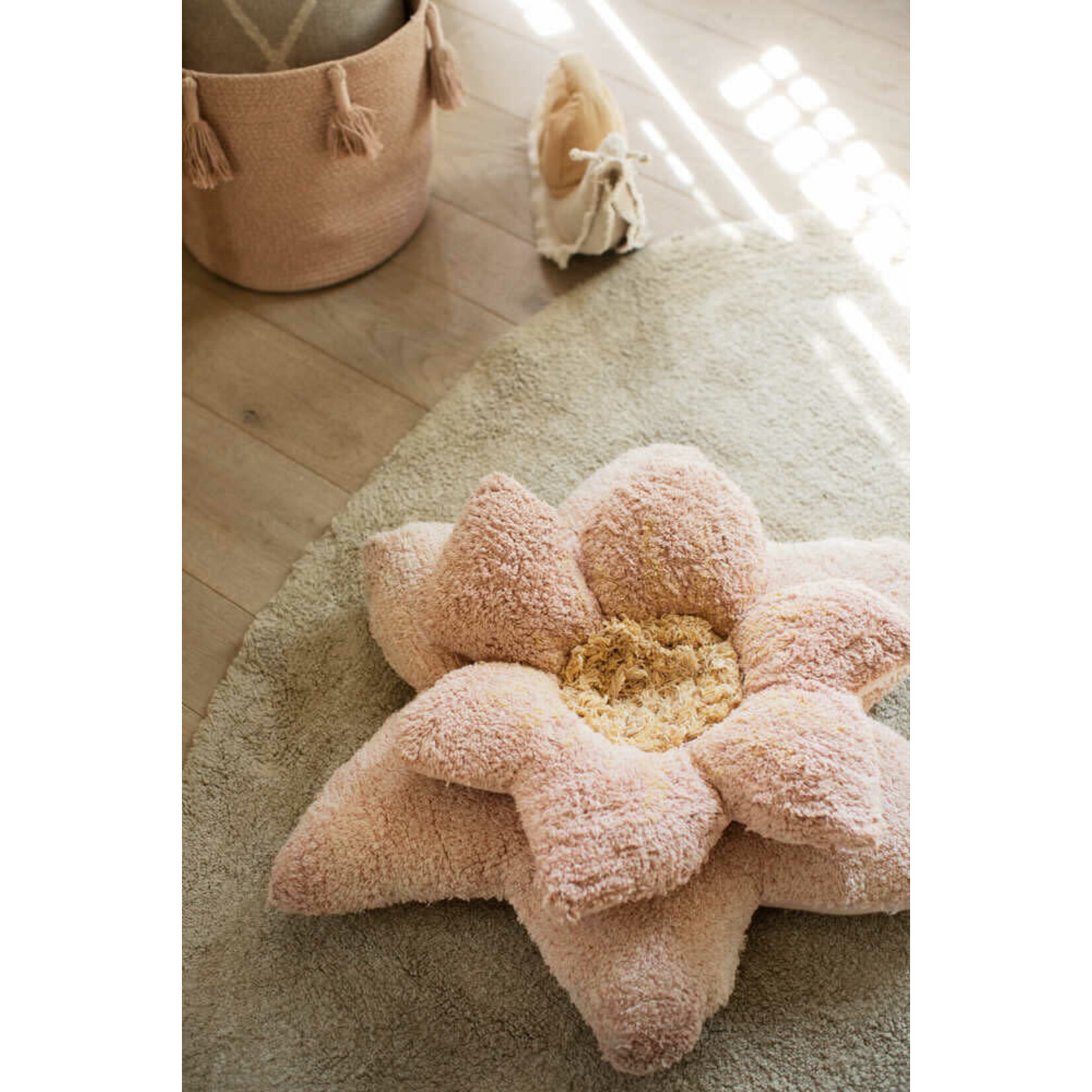 Lorena Canals Lorena Canals - Wasbaar tapijt - Puffy Lily