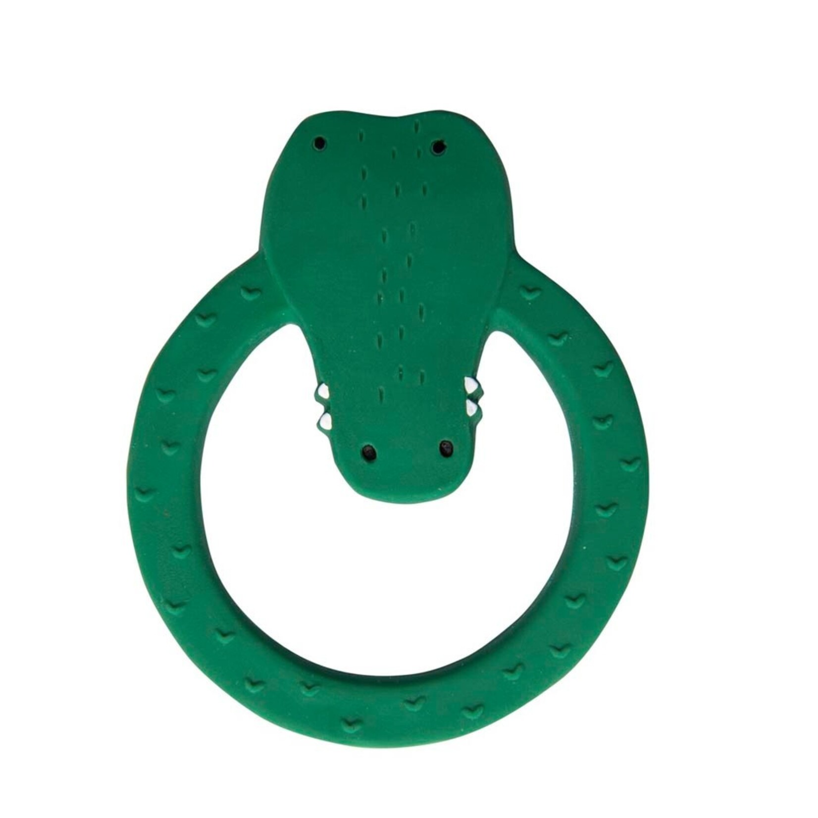 Trixie Trixie - Natuurlijk rubber ronde bijtring - Mr. Crocodile