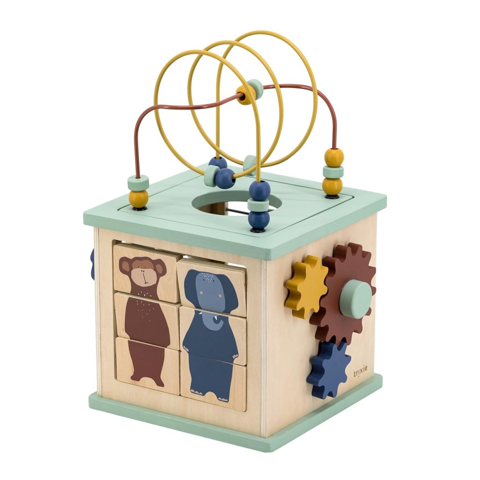 Trixie Trixie - Houten 5-in-1 activiteitenkubus