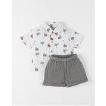 Noukie's Noukie's - Set Hemd met Short - Cute Gorilla