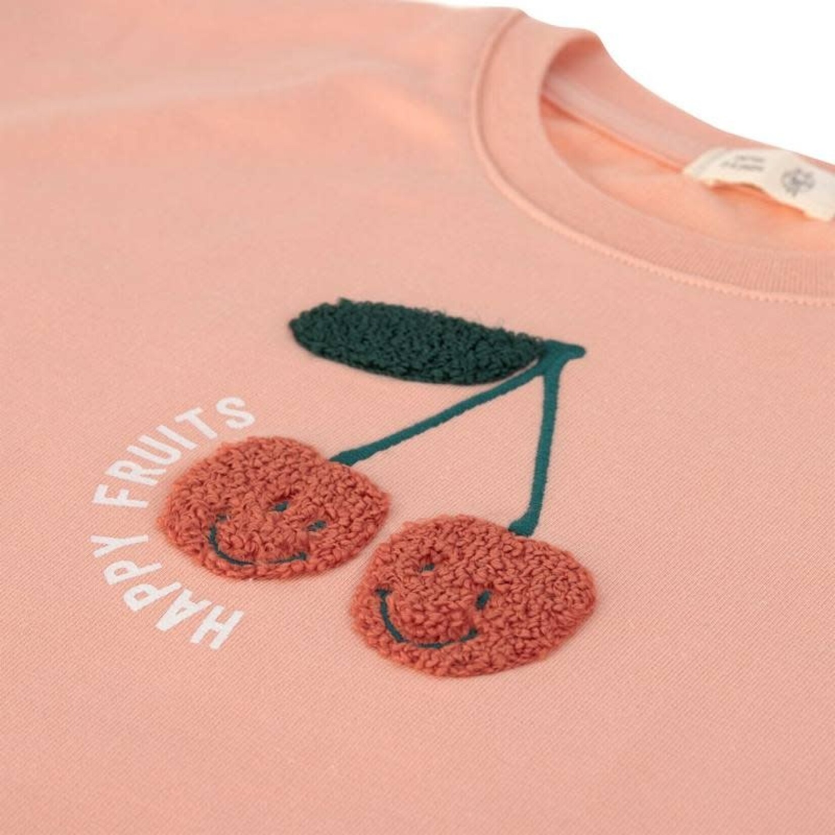 Lassig Lässig - Kids Sweater GOTS Cherry peach