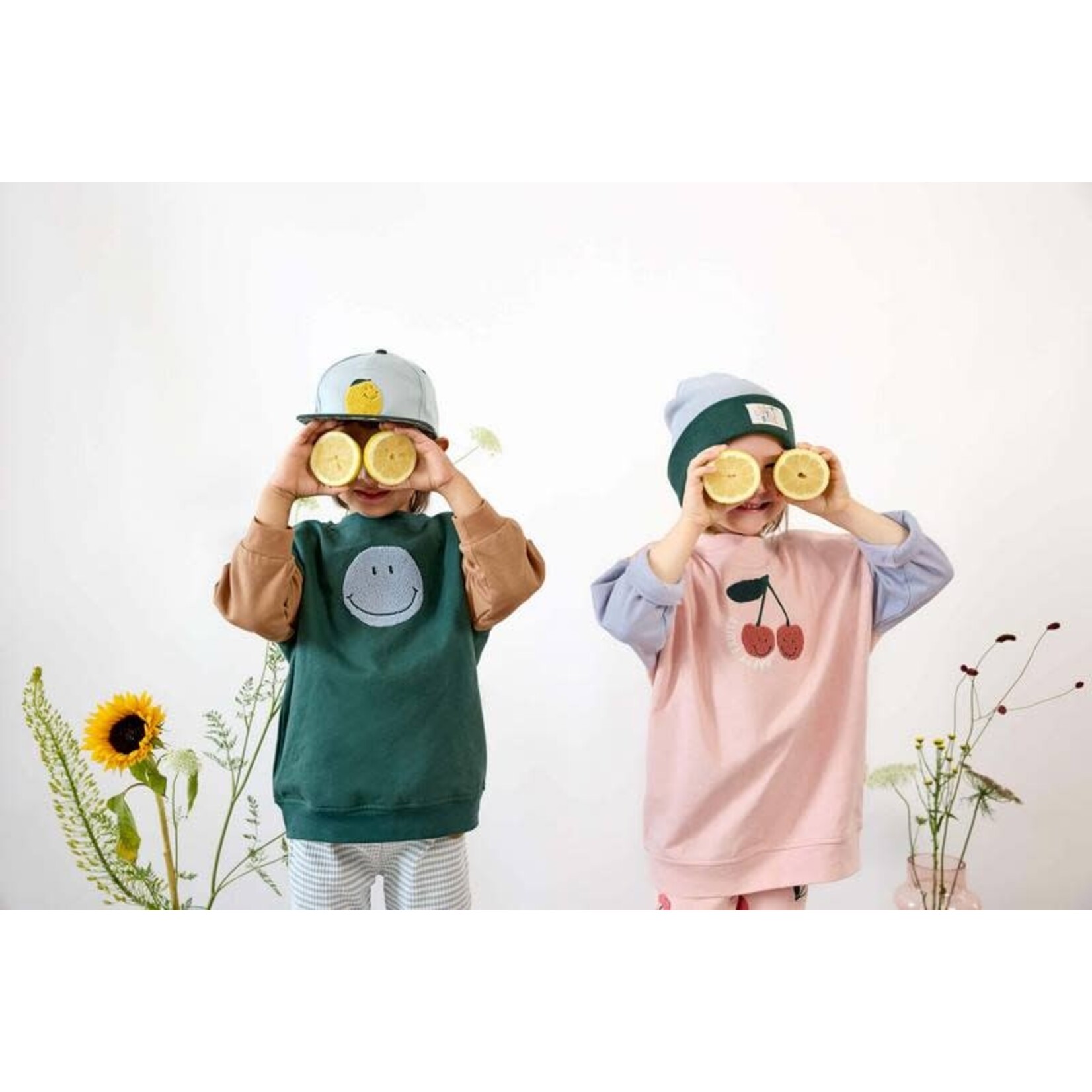 Lassig Lässig - Kids Sweater GOTS Cherry peach