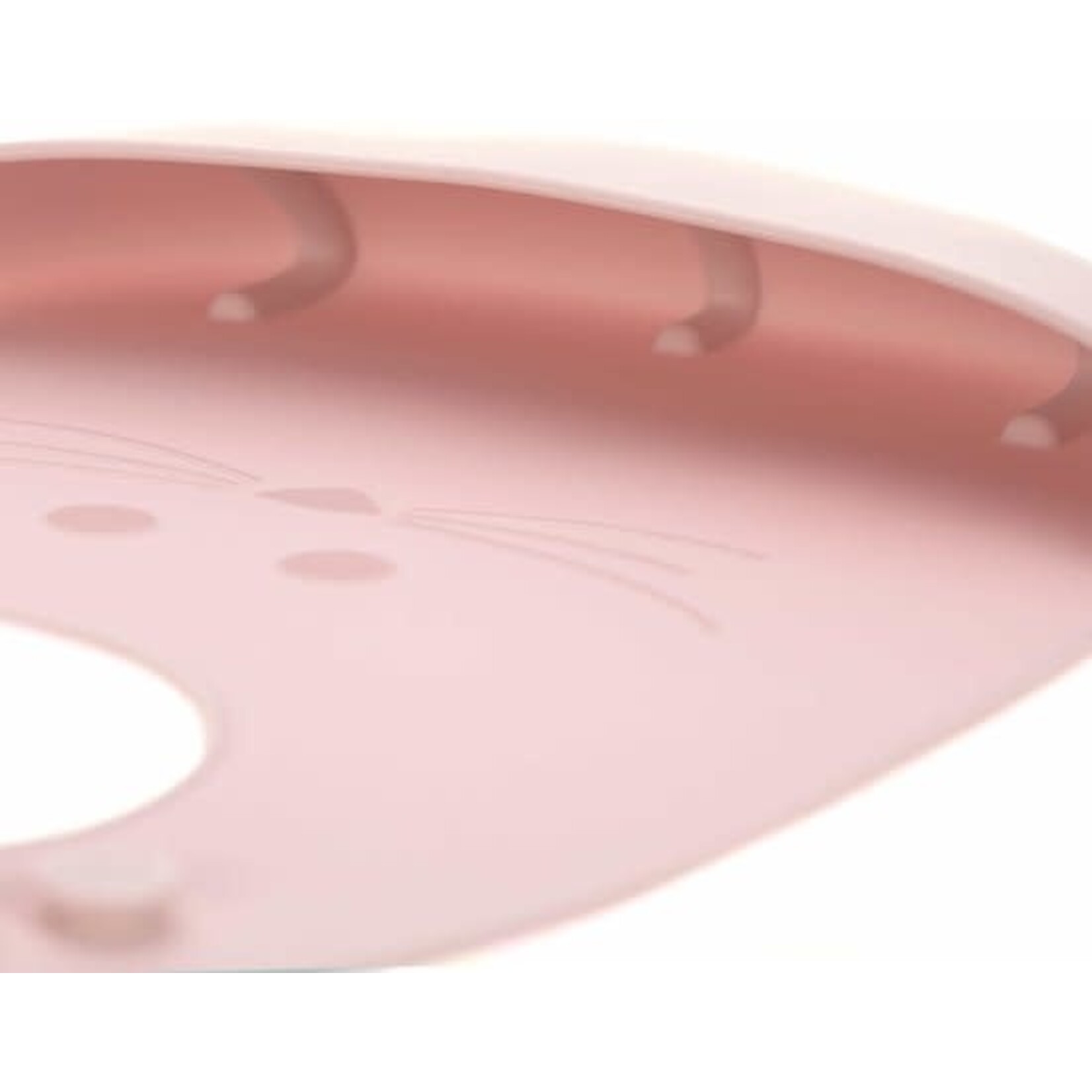 Lassig Lässig - Silicone Bib Little Chums Mouse rose