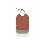Lassig Lässig - Muslin/Terry Medium Bib 3 pcs ass. rust/olive/milky