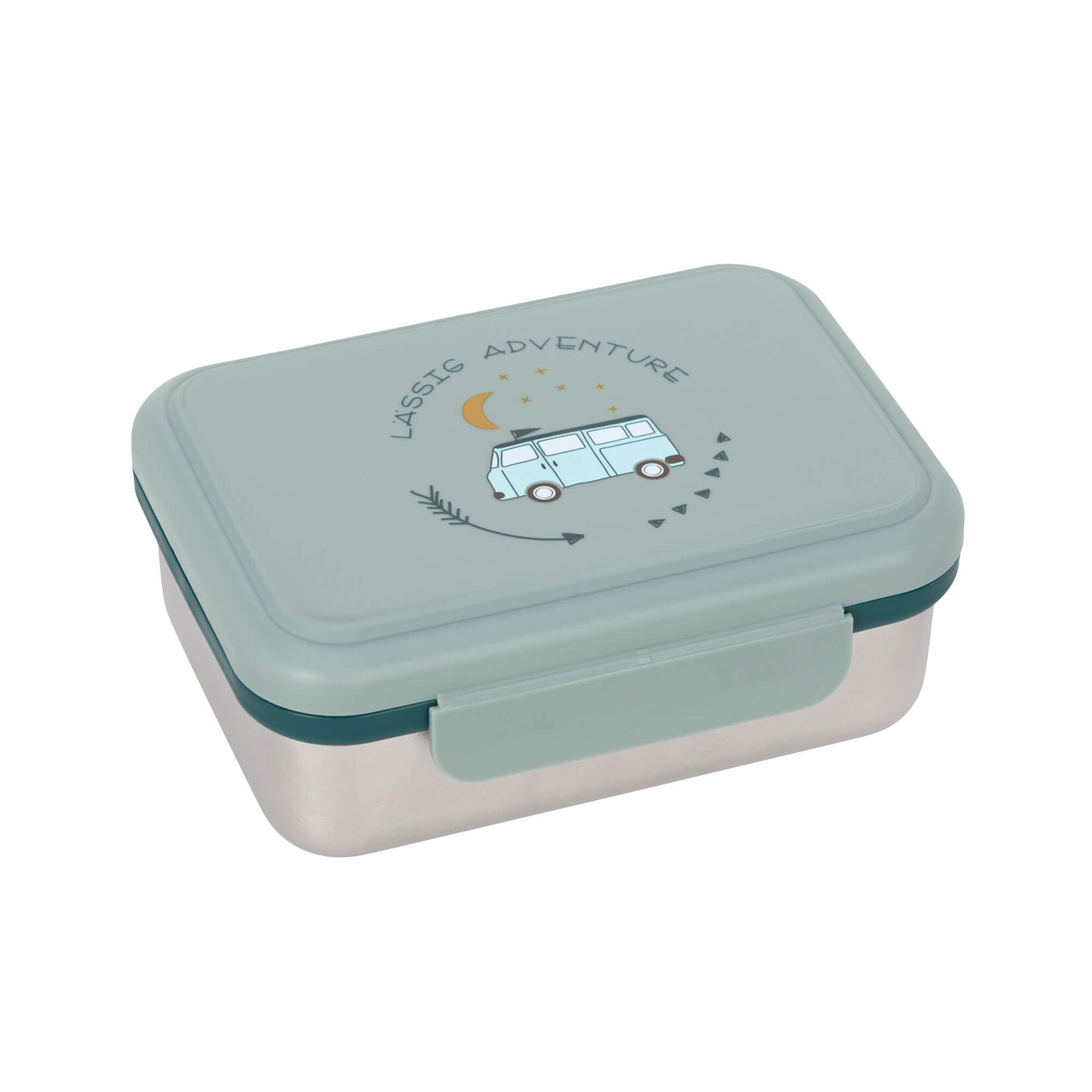 Lassig Lässig - Lunchbox Stainless Steel Adventure Bus