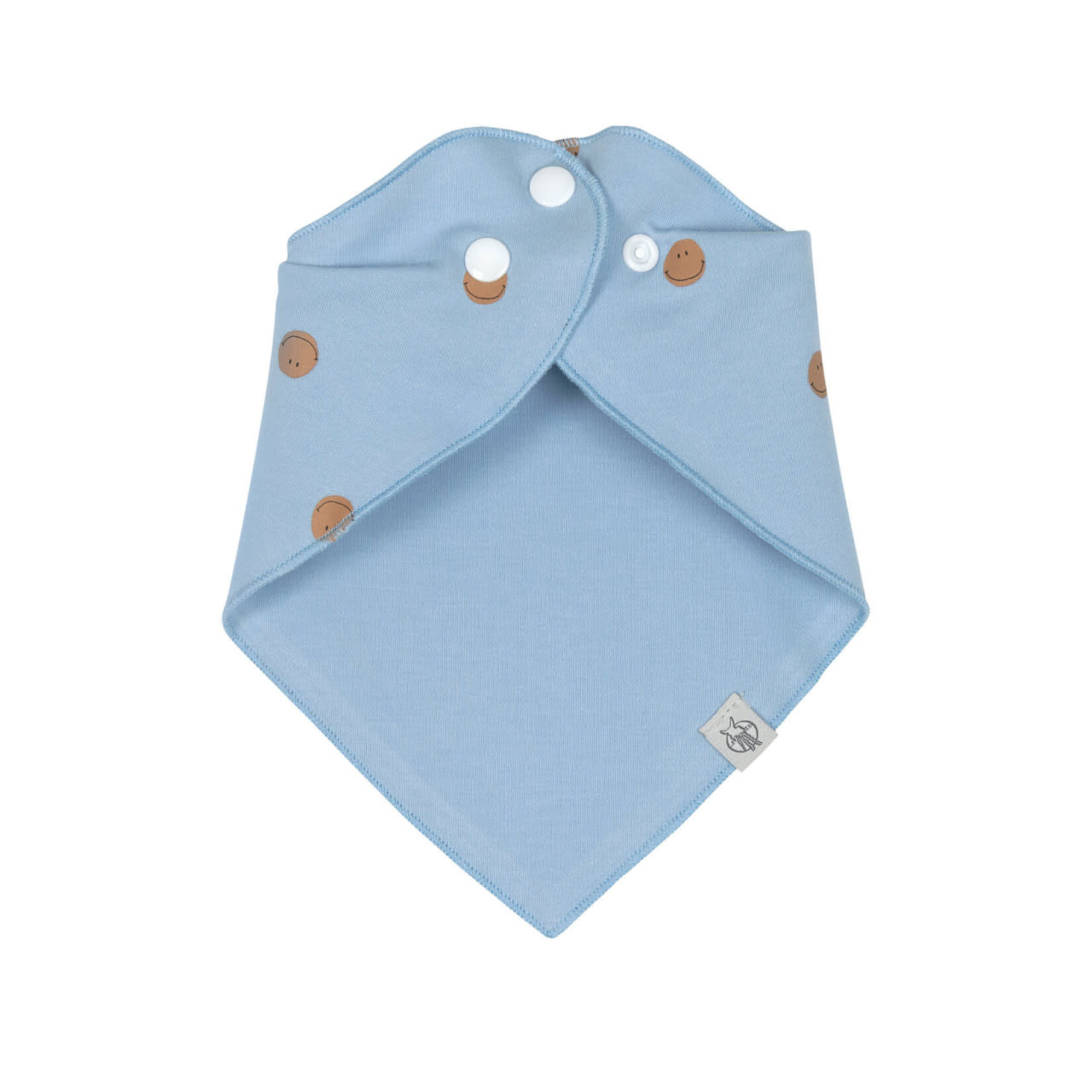 Lassig Lässig - Bandana/cowl-neck 2 pcs Happy Rascals Smile, sky blue