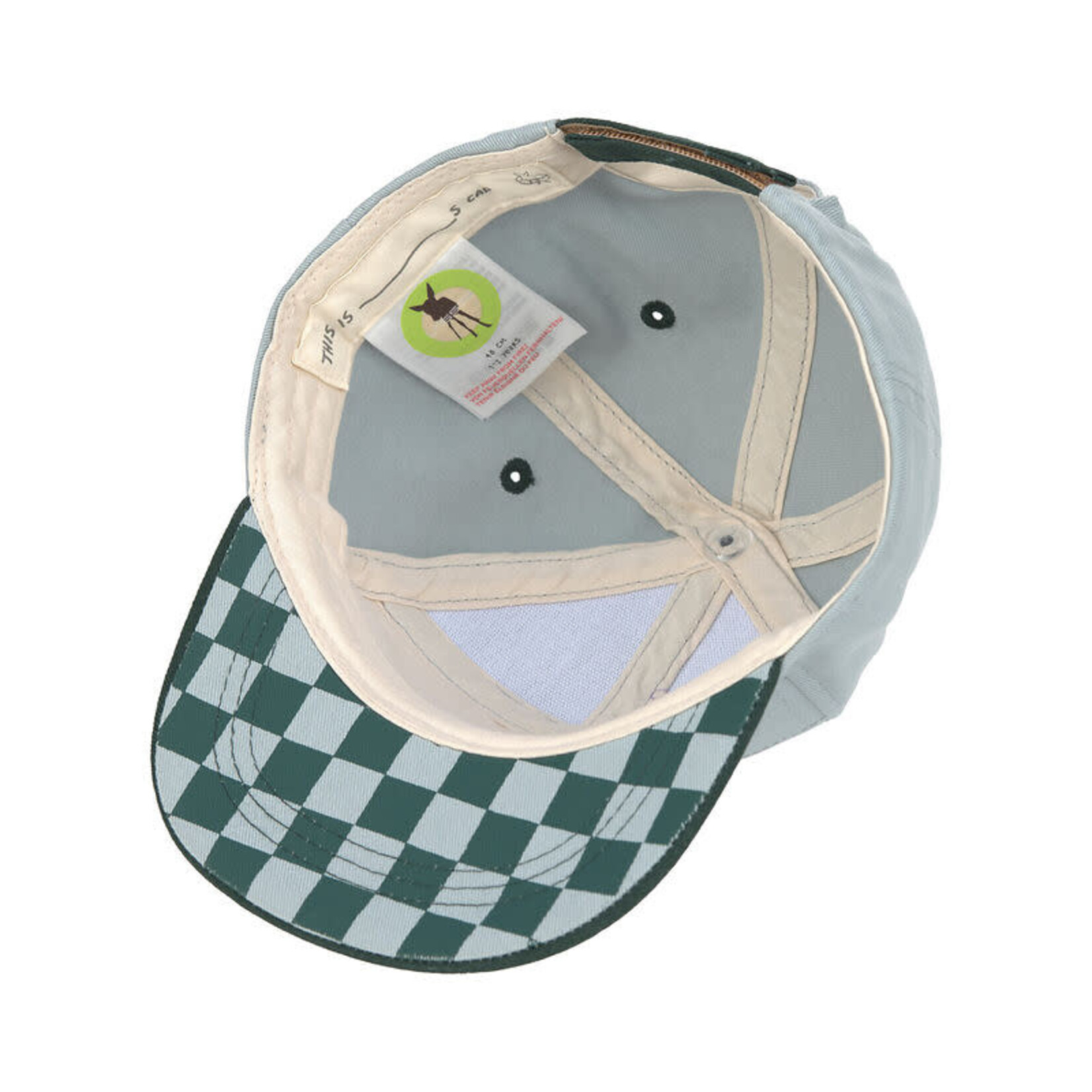 Lassig Lässig - Kids Skater Cap Lemon light blue/dark green