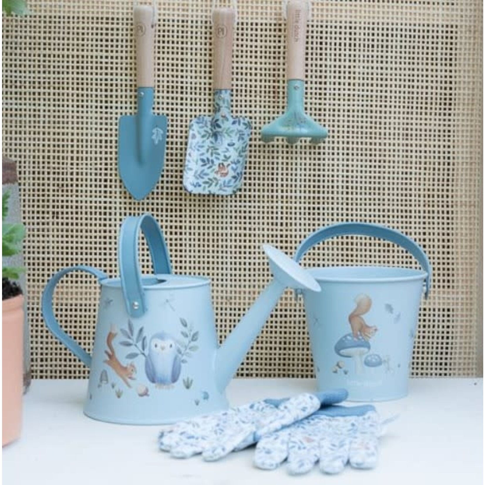 Little Dutch Little Dutch - Tuingereedschap - Blauw - Forest Friends