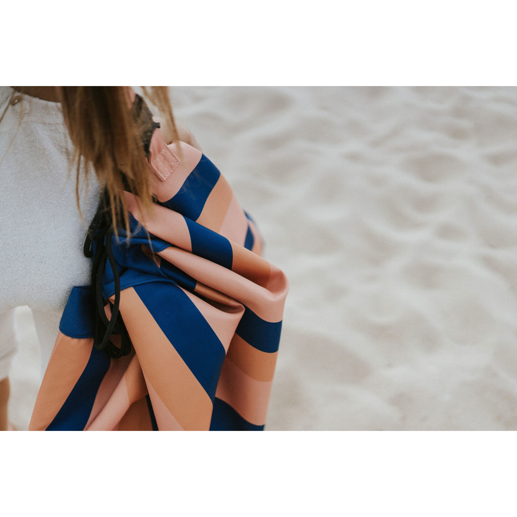 Play & Go Play & Go - Speeltapijt/Opbergzak Outdoor - Mokka Stripes