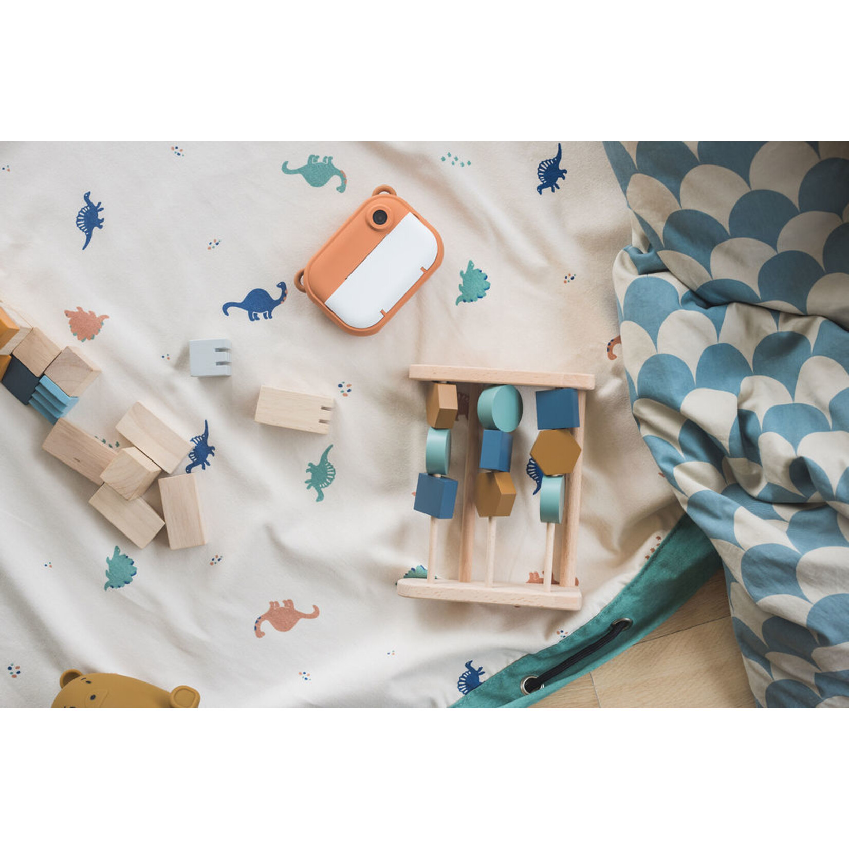 Play & Go Play & Go - Speeltapijt/Opbergzak Dino - 140 cm